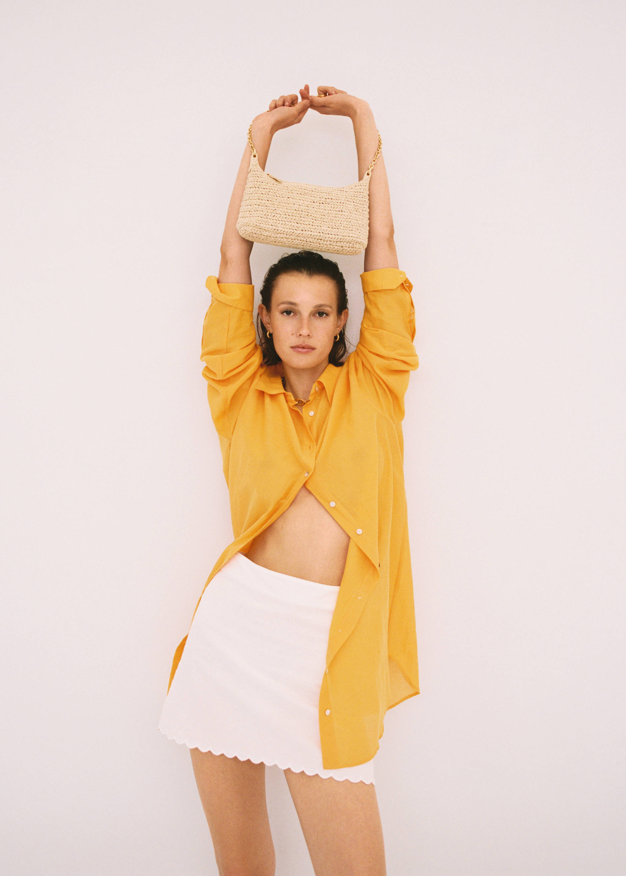 Schultertasche aus Raffiabast - Detail des Artikels 6