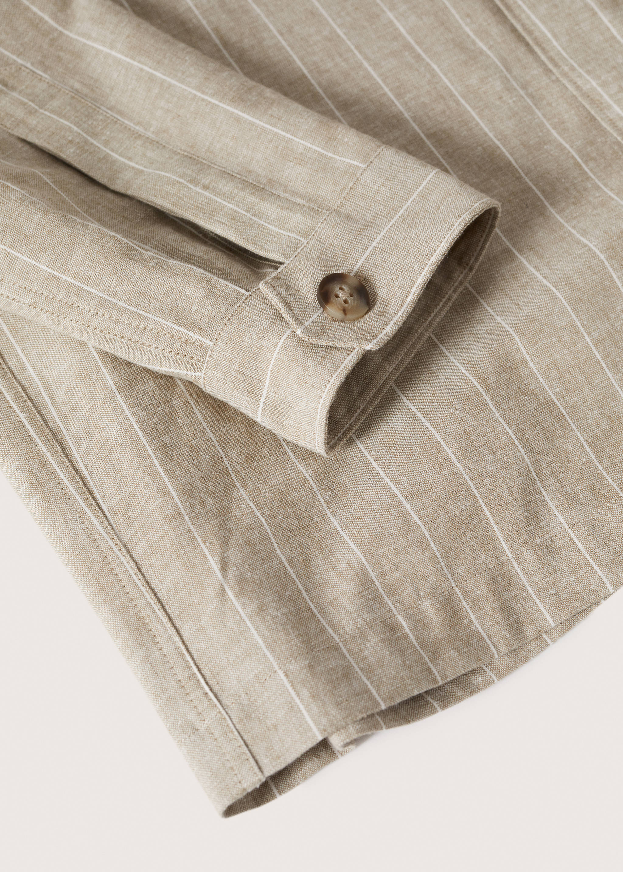 Sobrecamisa cotó lli ratlles - Detall de l'article 7