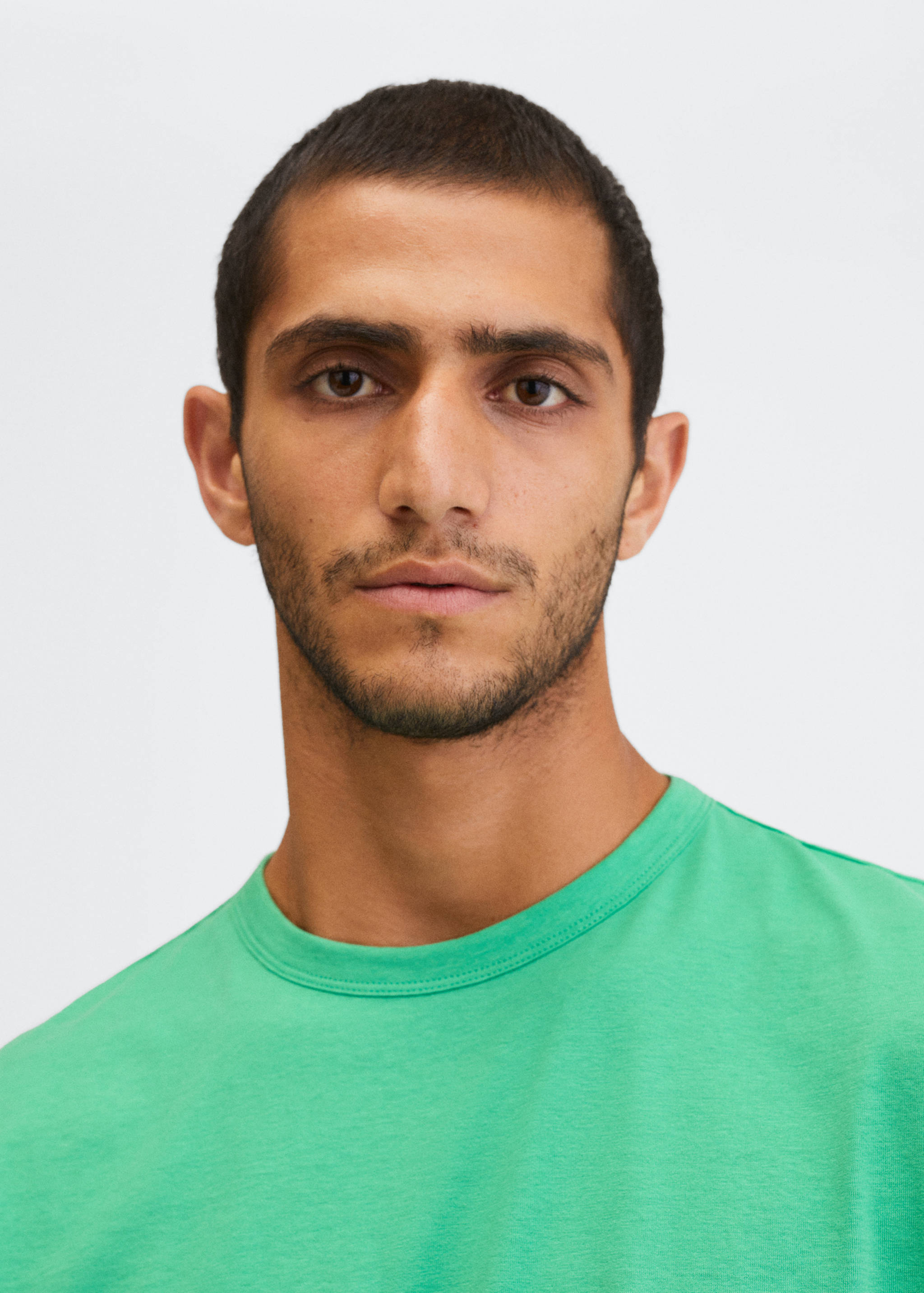 Light cotton t-shirt - Details of the article 1