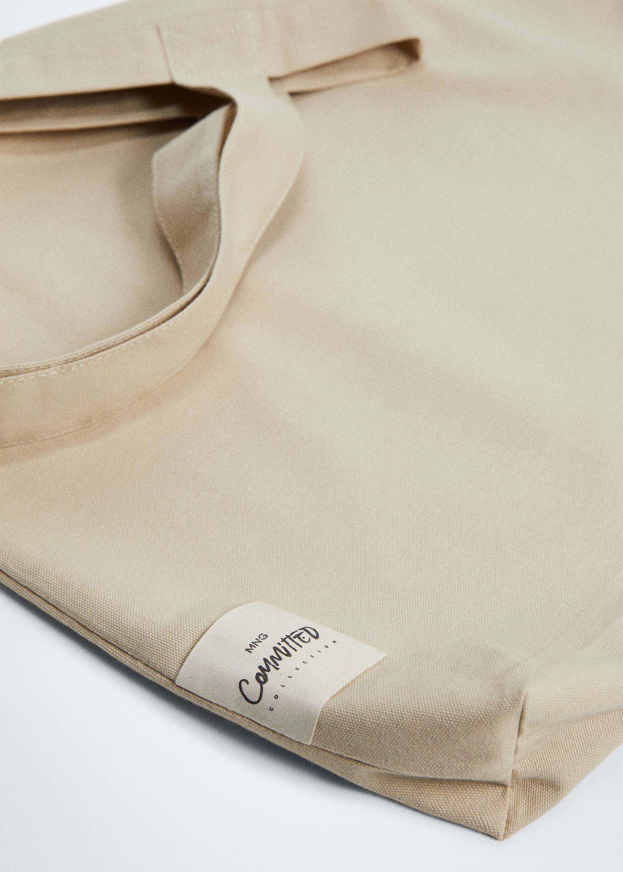  Cotton shopper bag - Medium plane