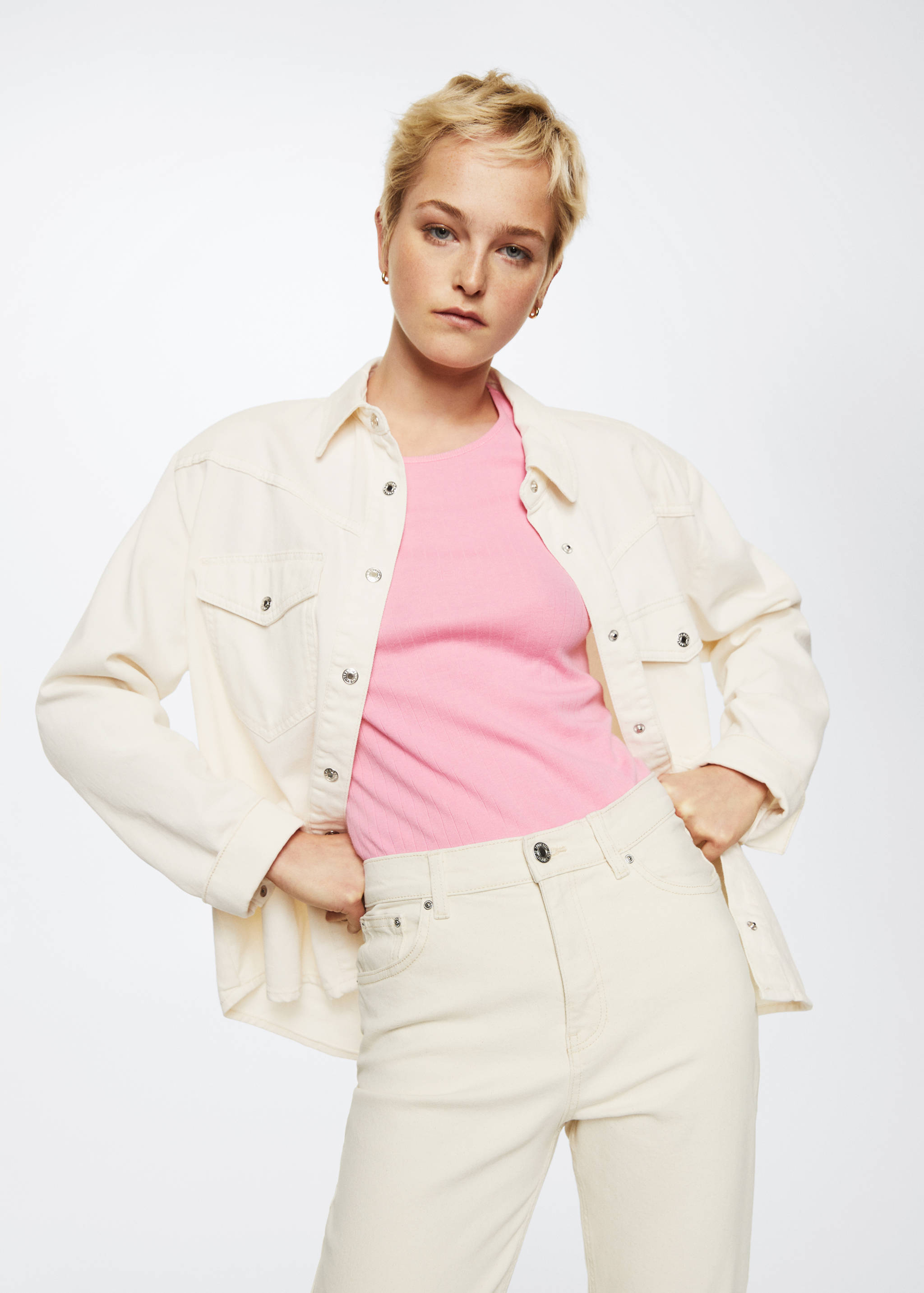 Mom comfort high-rise jeans - Details of the article 1