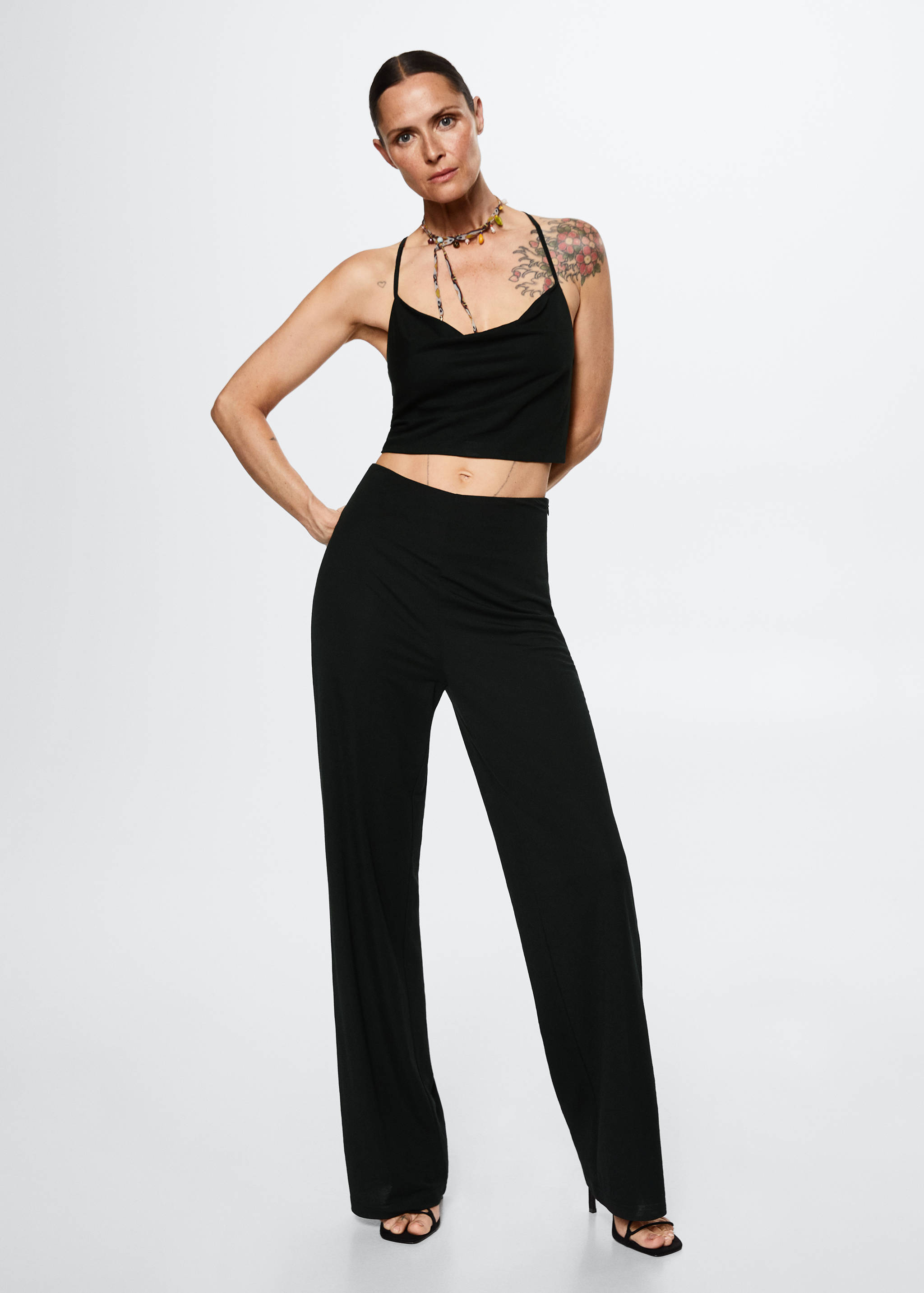 Top esquena creuada - Pla general