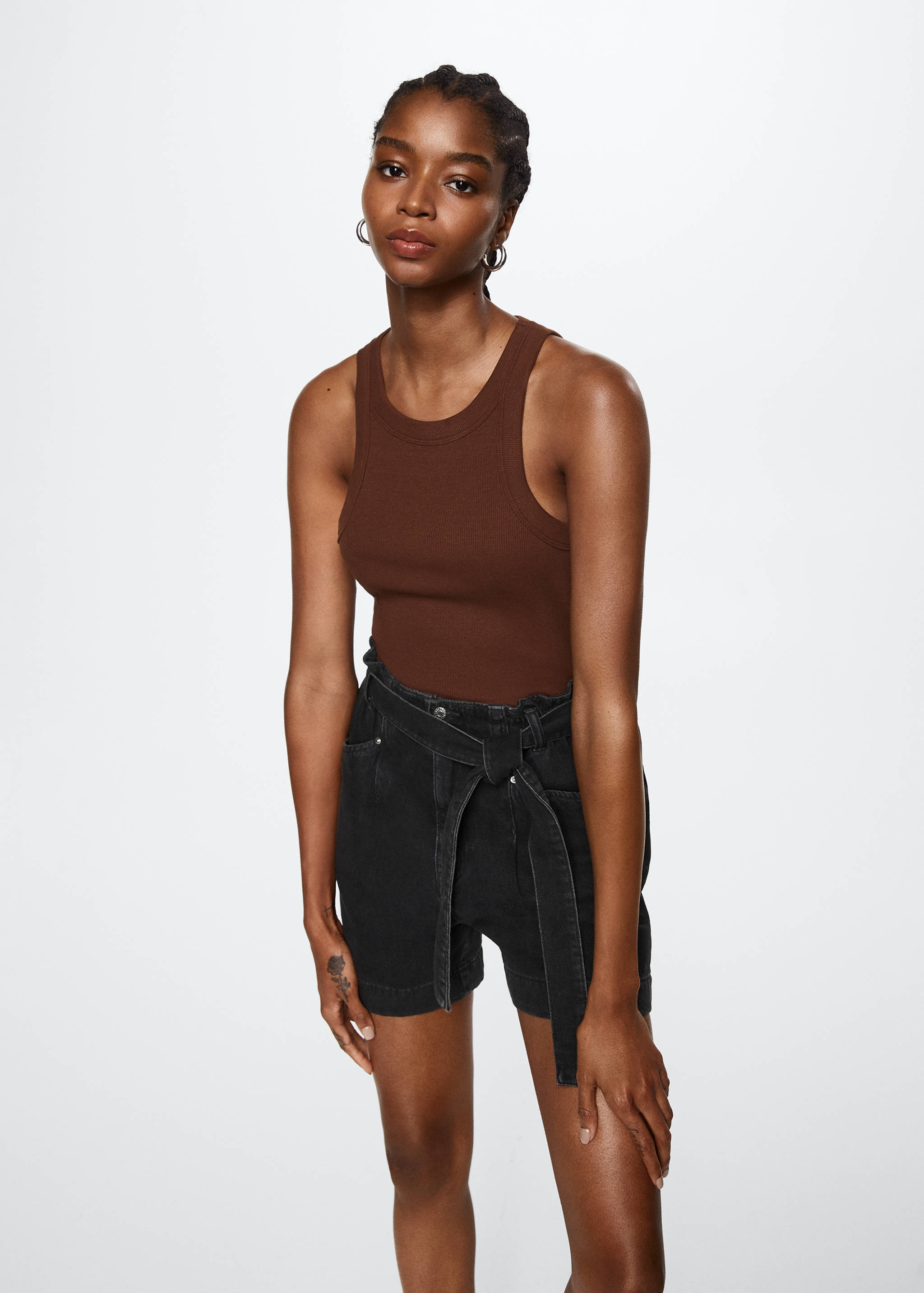 Shorts texans paperbag  - Detall de l'article 1