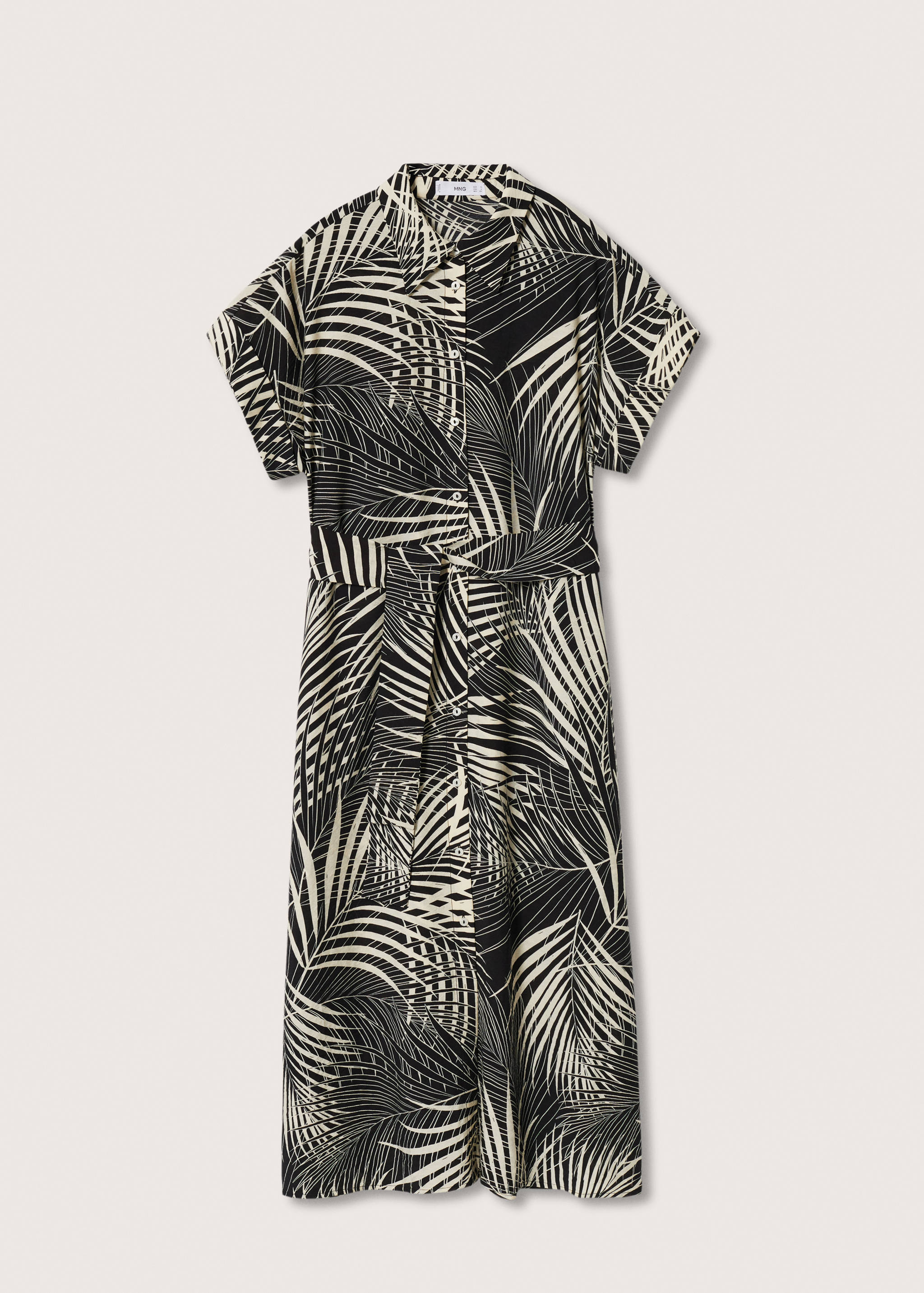 Belt shirt dress - Article without model