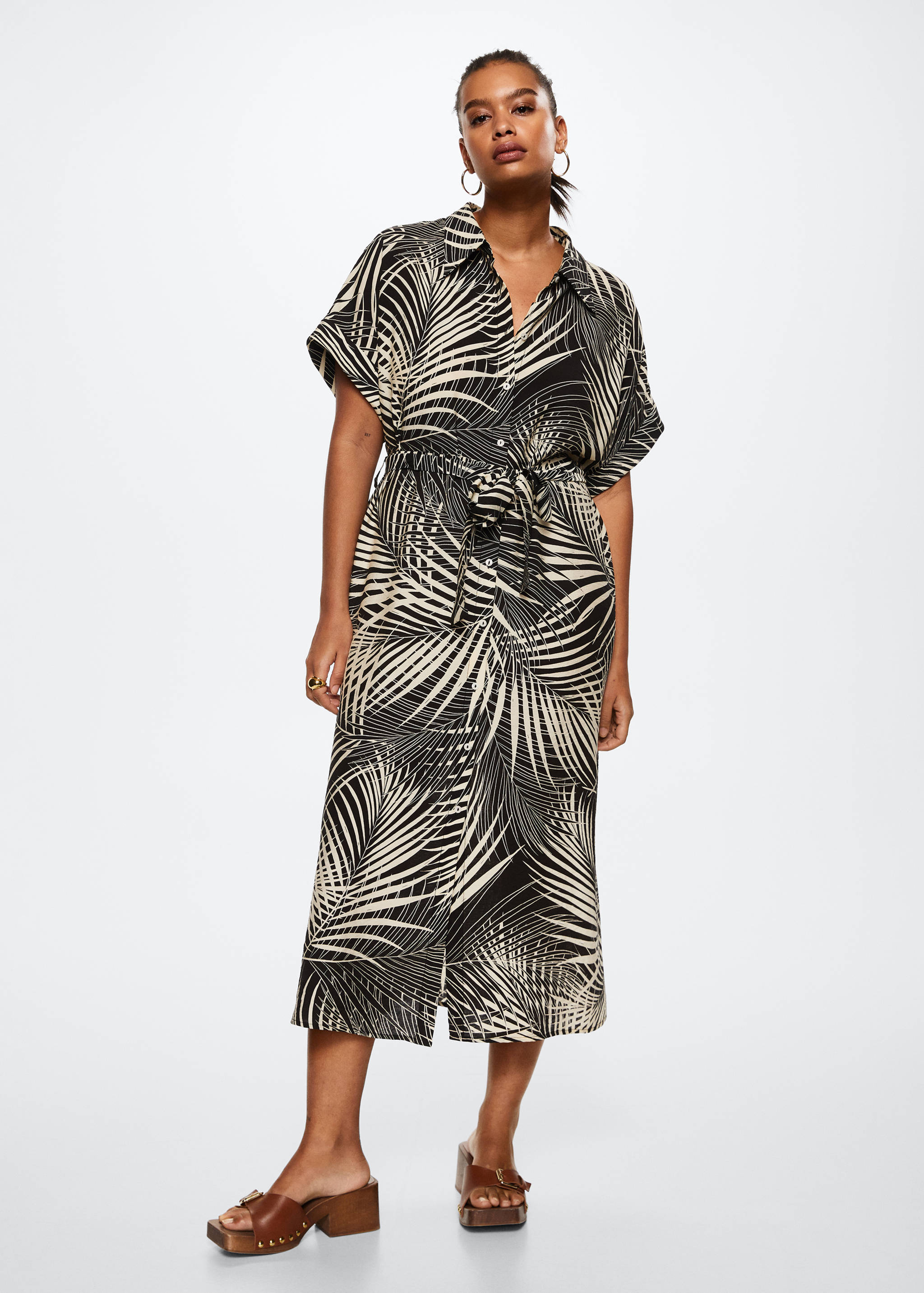 Belt shirt dress - Details of the article 6