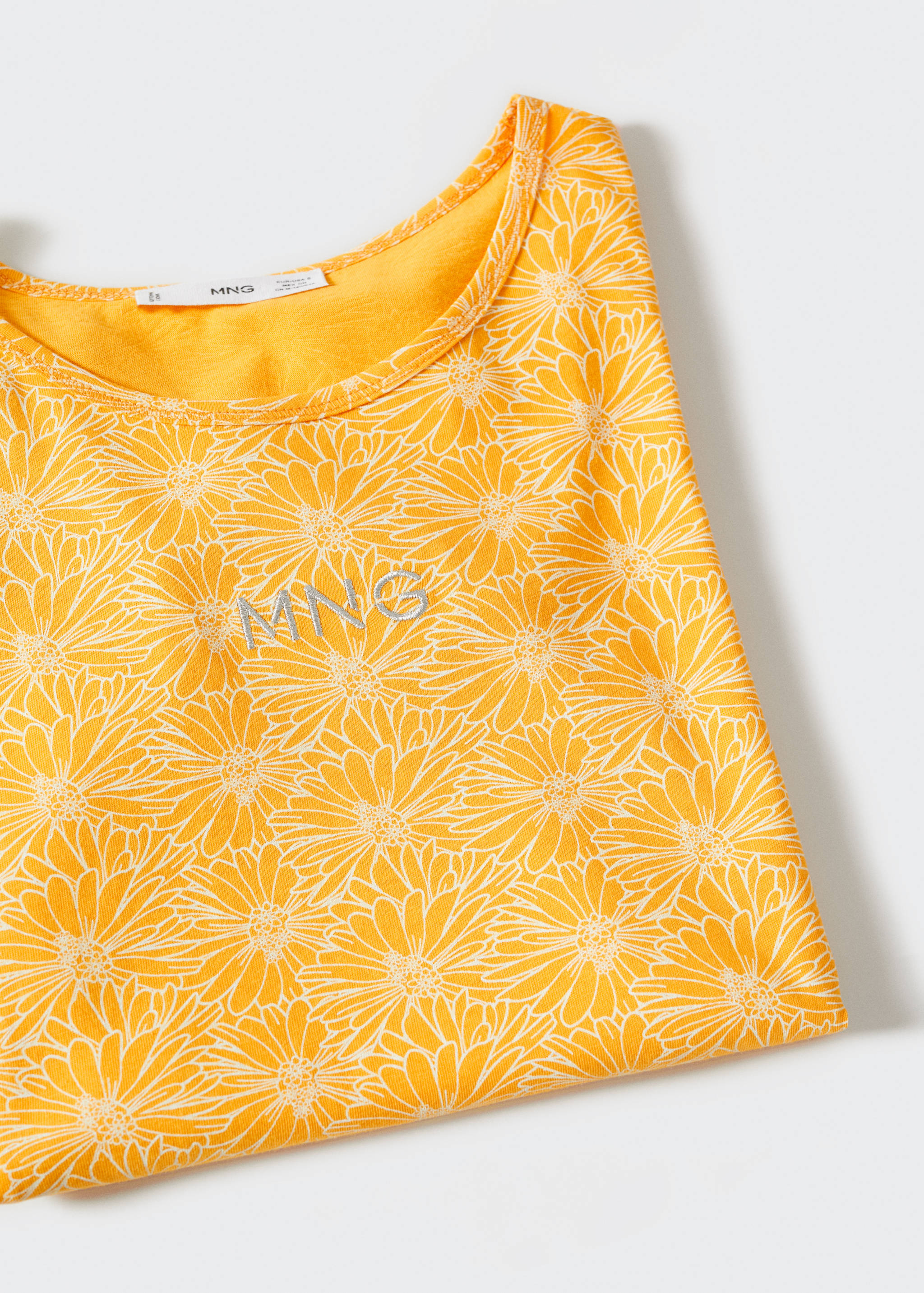 Bedrucktes Baumwoll-T-Shirt - Detail des Artikels 8