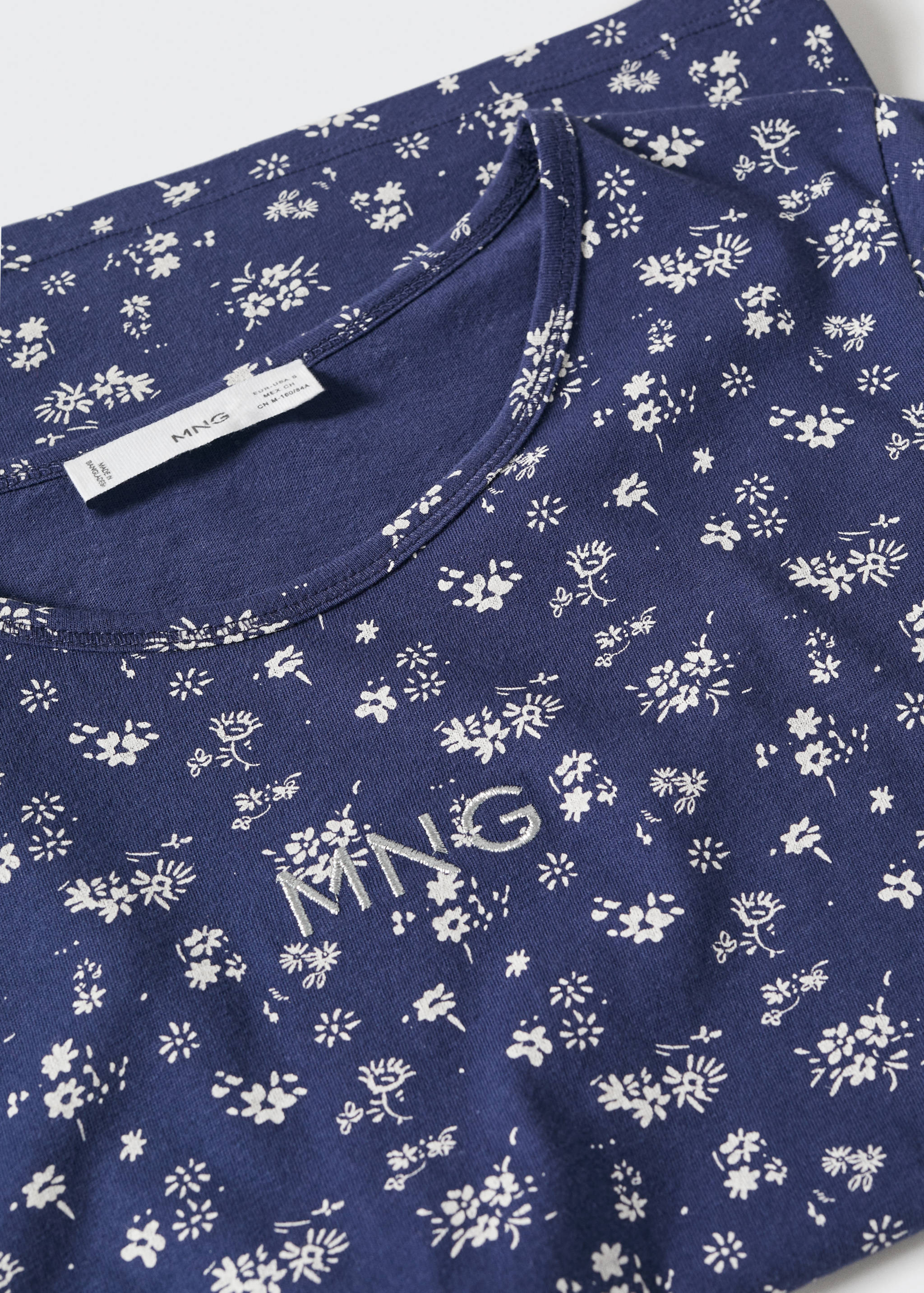 Bedrucktes Baumwoll-T-Shirt - Detail des Artikels 8