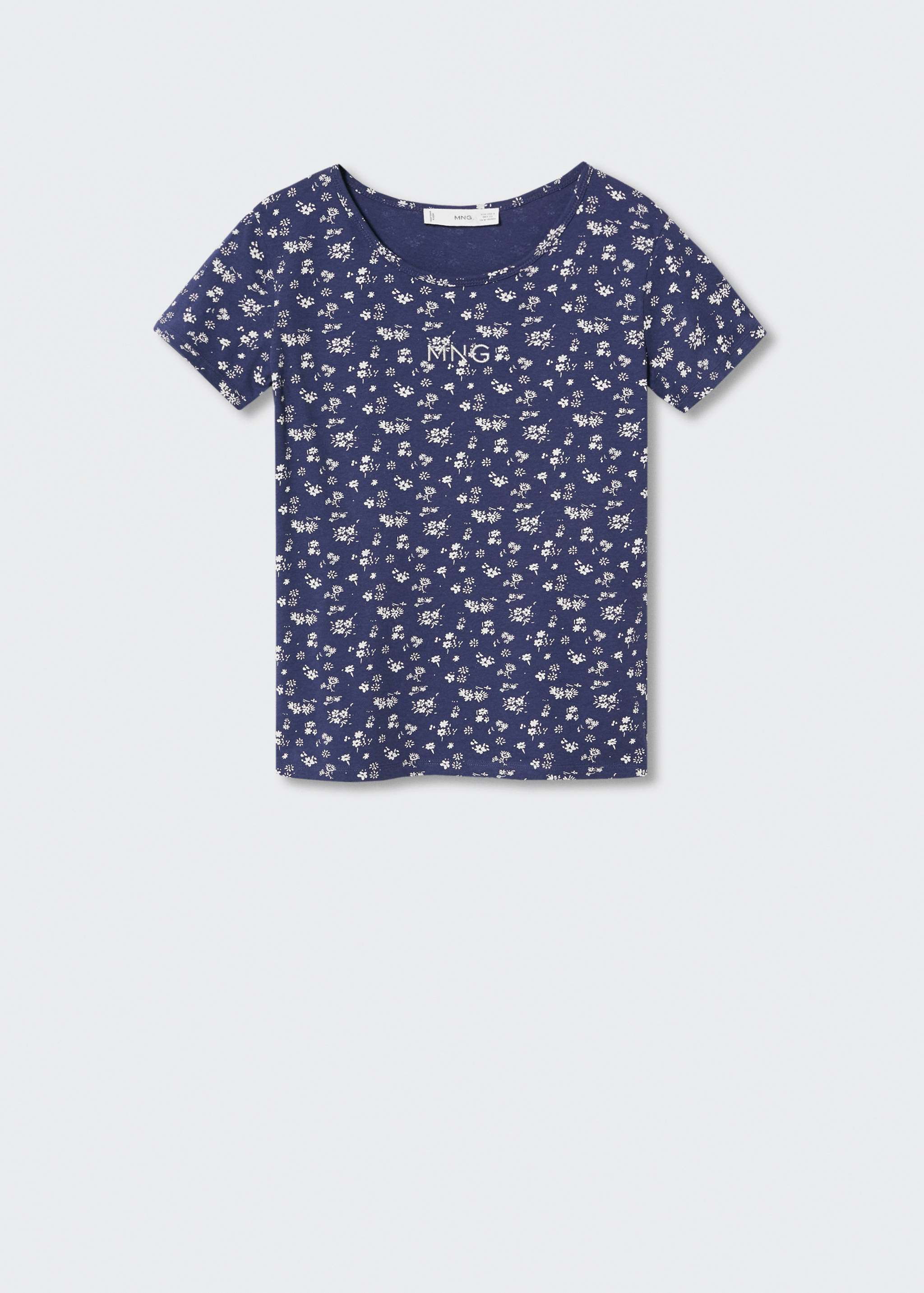 Bedrucktes Baumwoll-T-Shirt - Artikel ohne Model