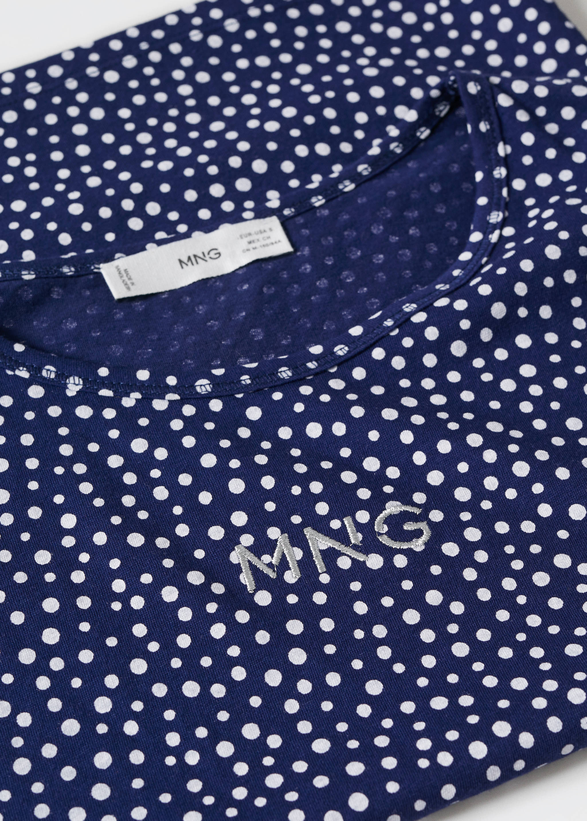 Bedrucktes Baumwoll-T-Shirt - Detail des Artikels 8