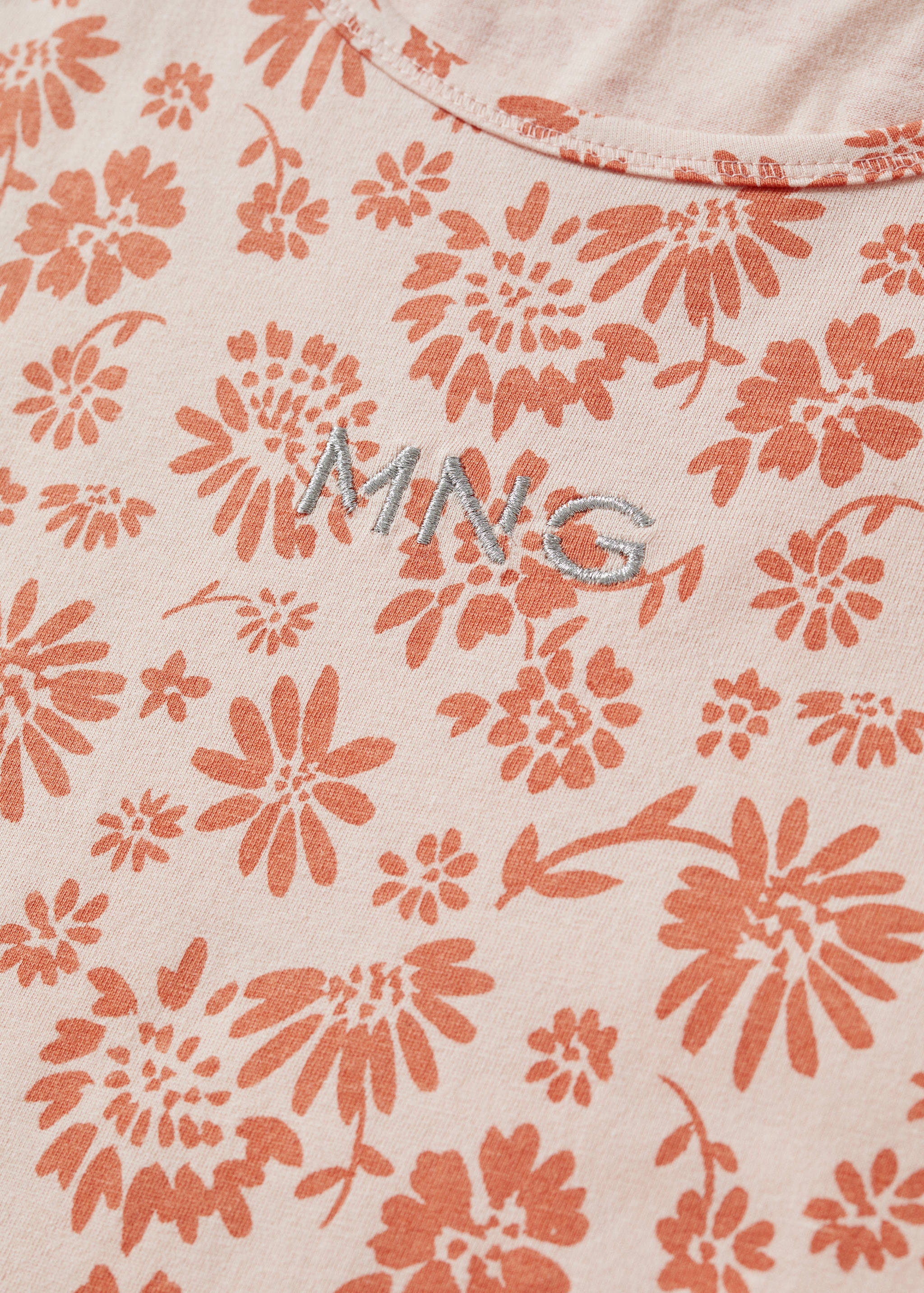 Bedrucktes Baumwoll-T-Shirt - Detail des Artikels 8