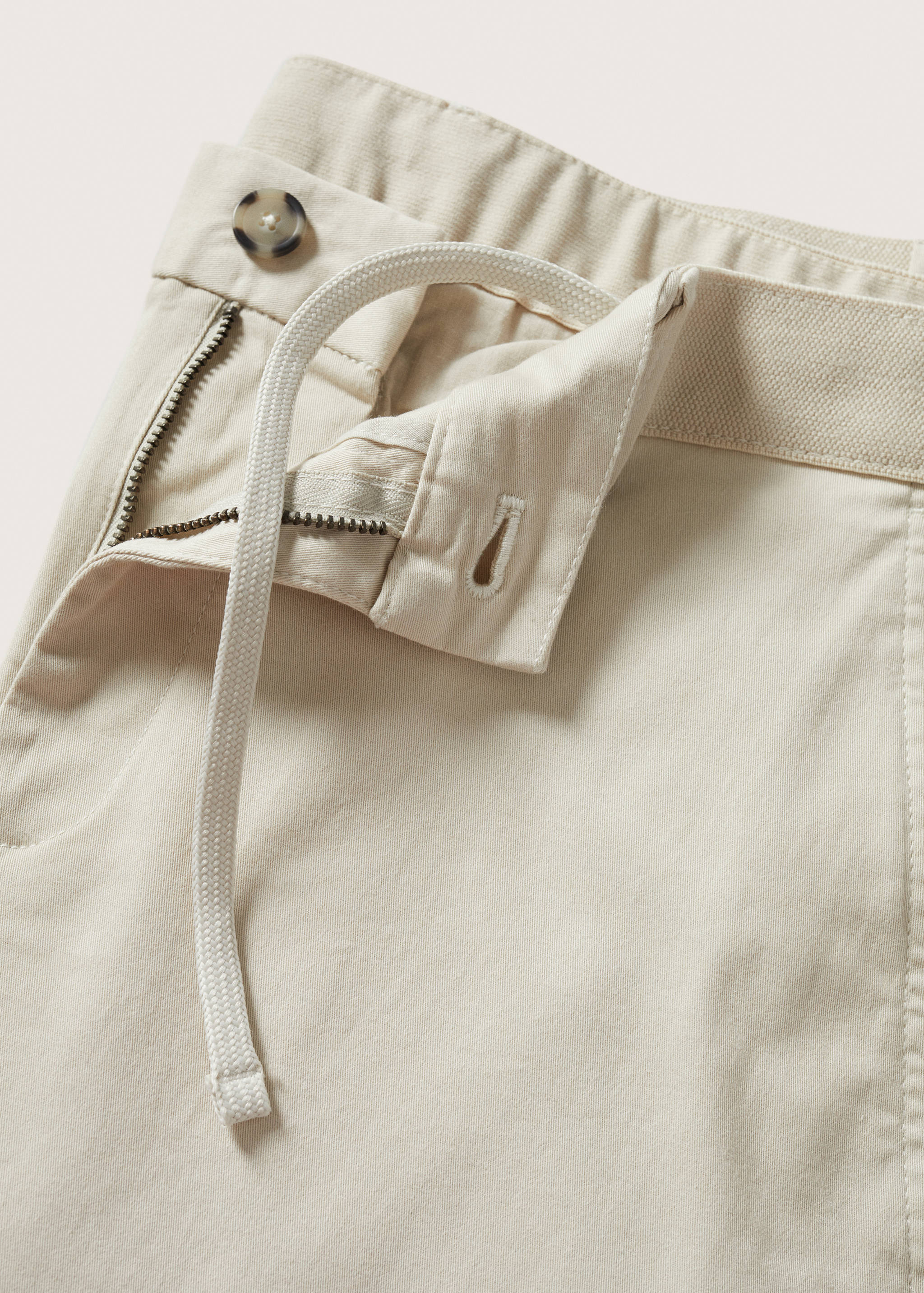 Tapered Crop-Baumwollhose - Detail des Artikels 8
