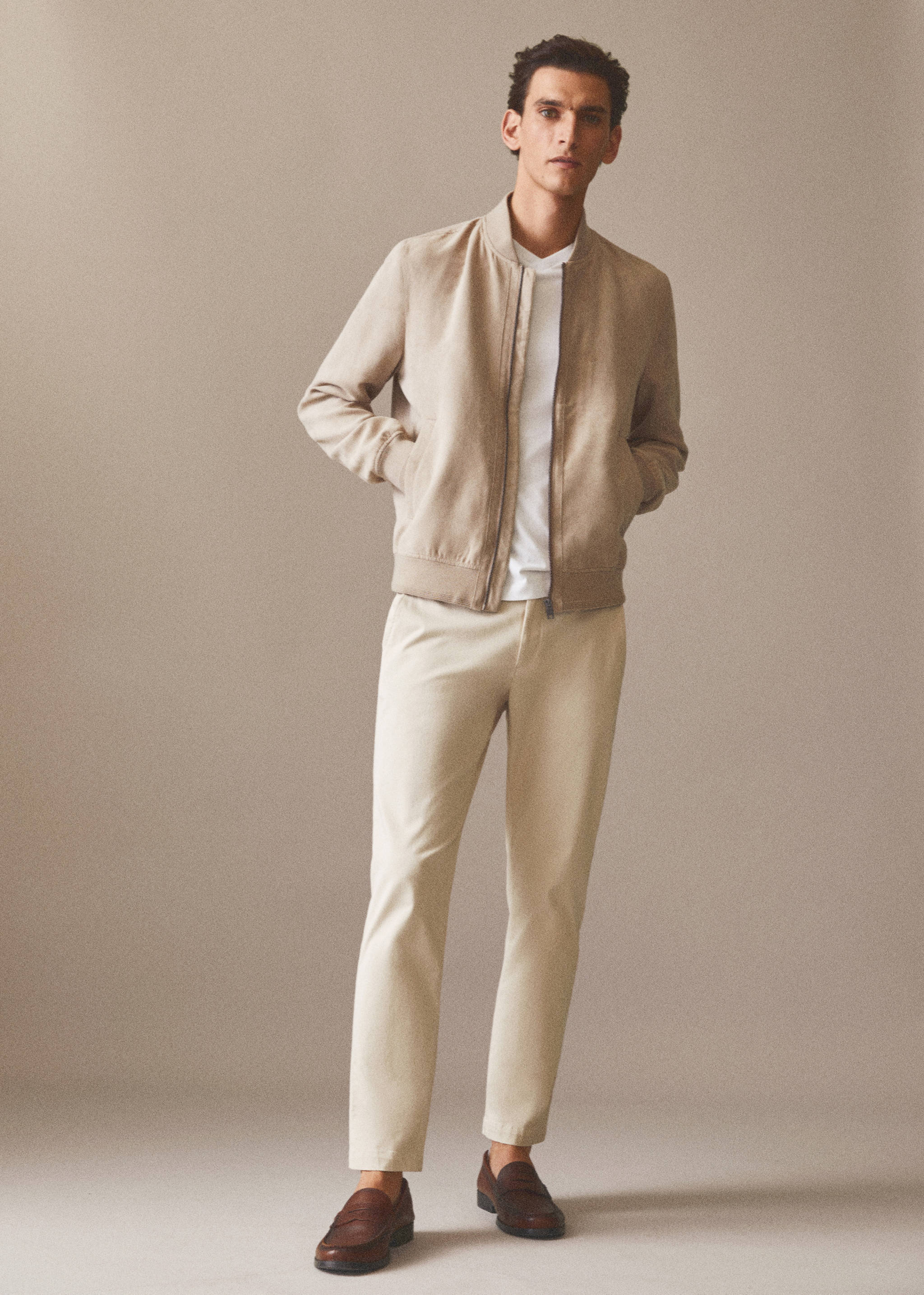 Tapered Crop-Baumwollhose - Detail des Artikels 5