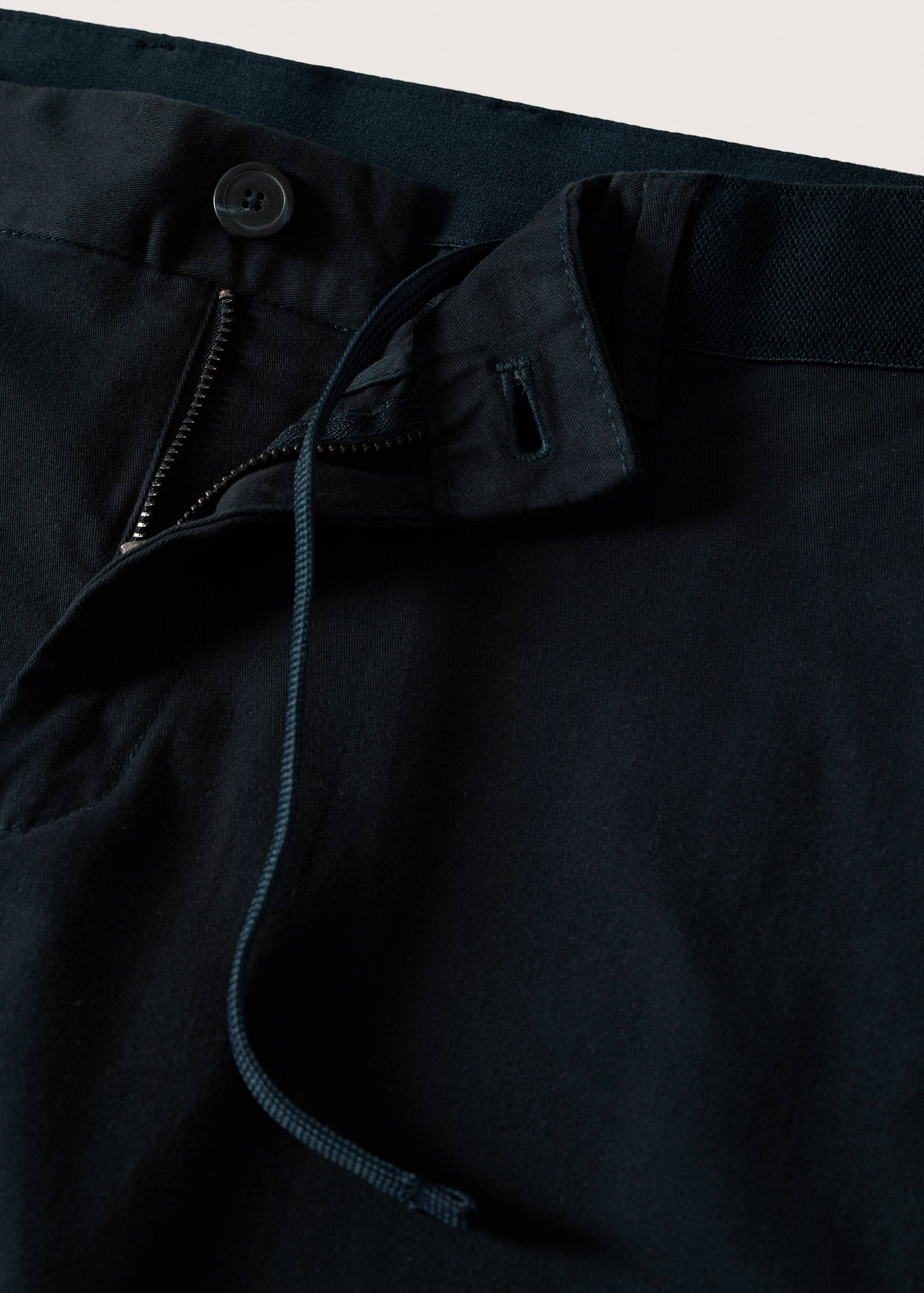 Tapered Crop-Baumwollhose - Detail des Artikels 8