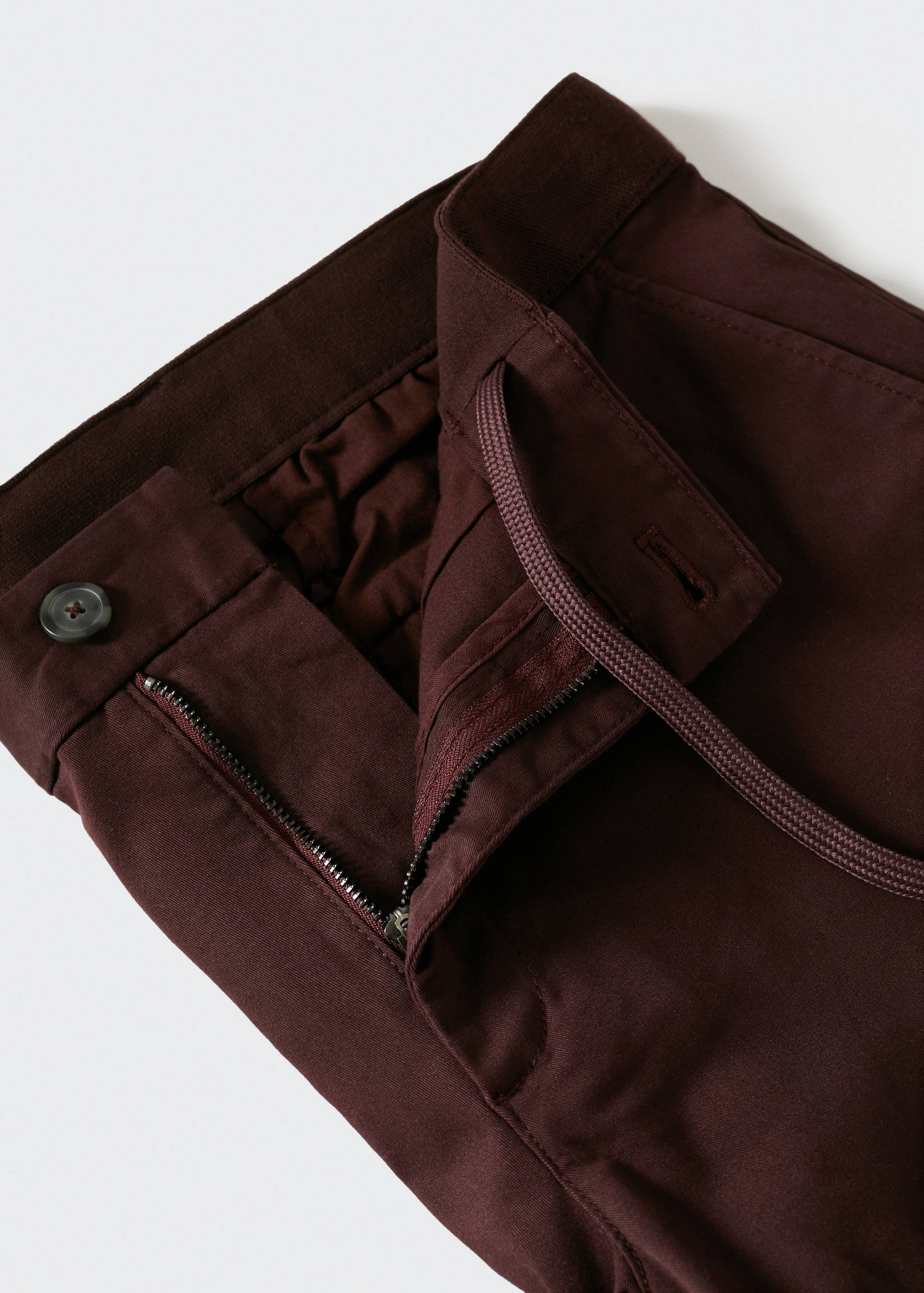 Tapered Crop-Baumwollhose - Detail des Artikels 8