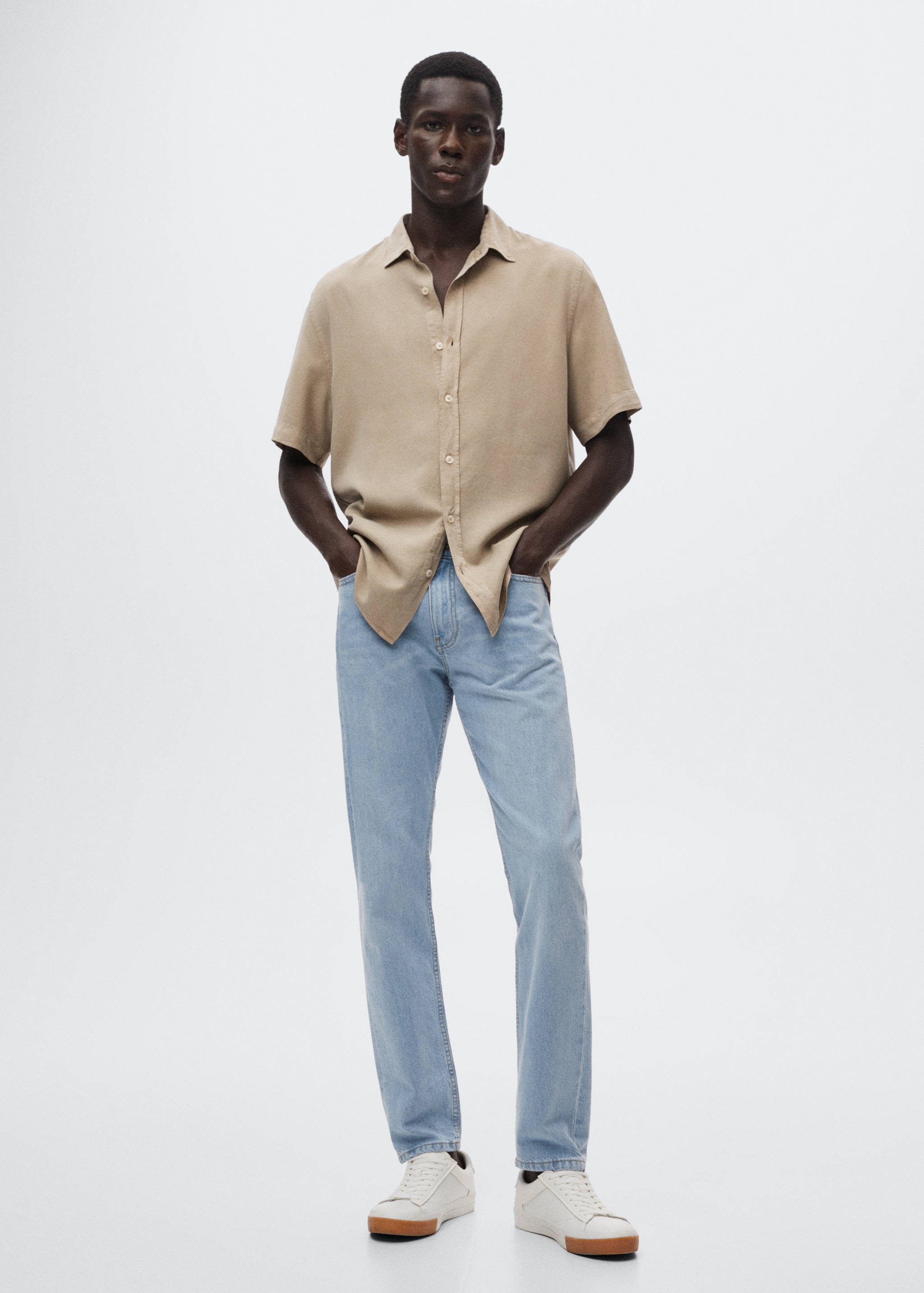 Bob straight-fit jeans - General plane