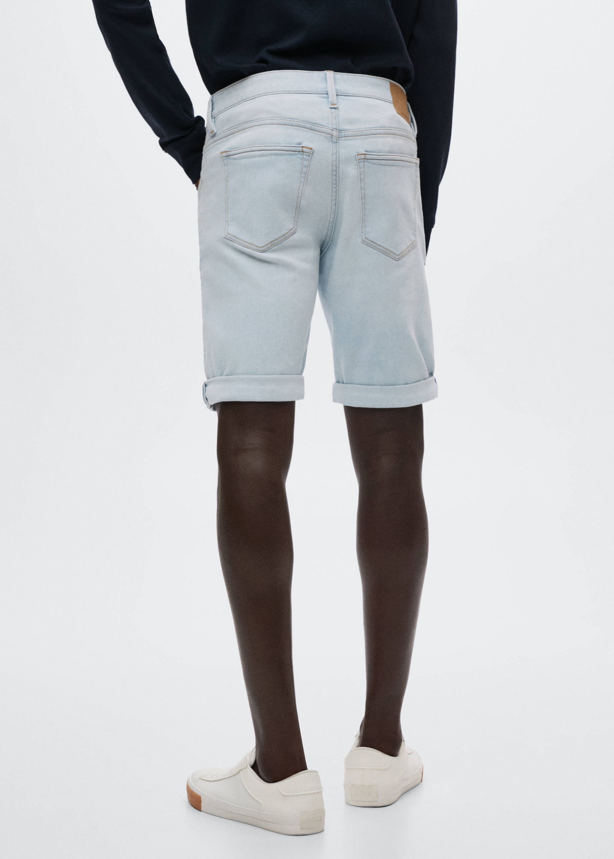 Bermudes texanes slim fit - Revers de l'article