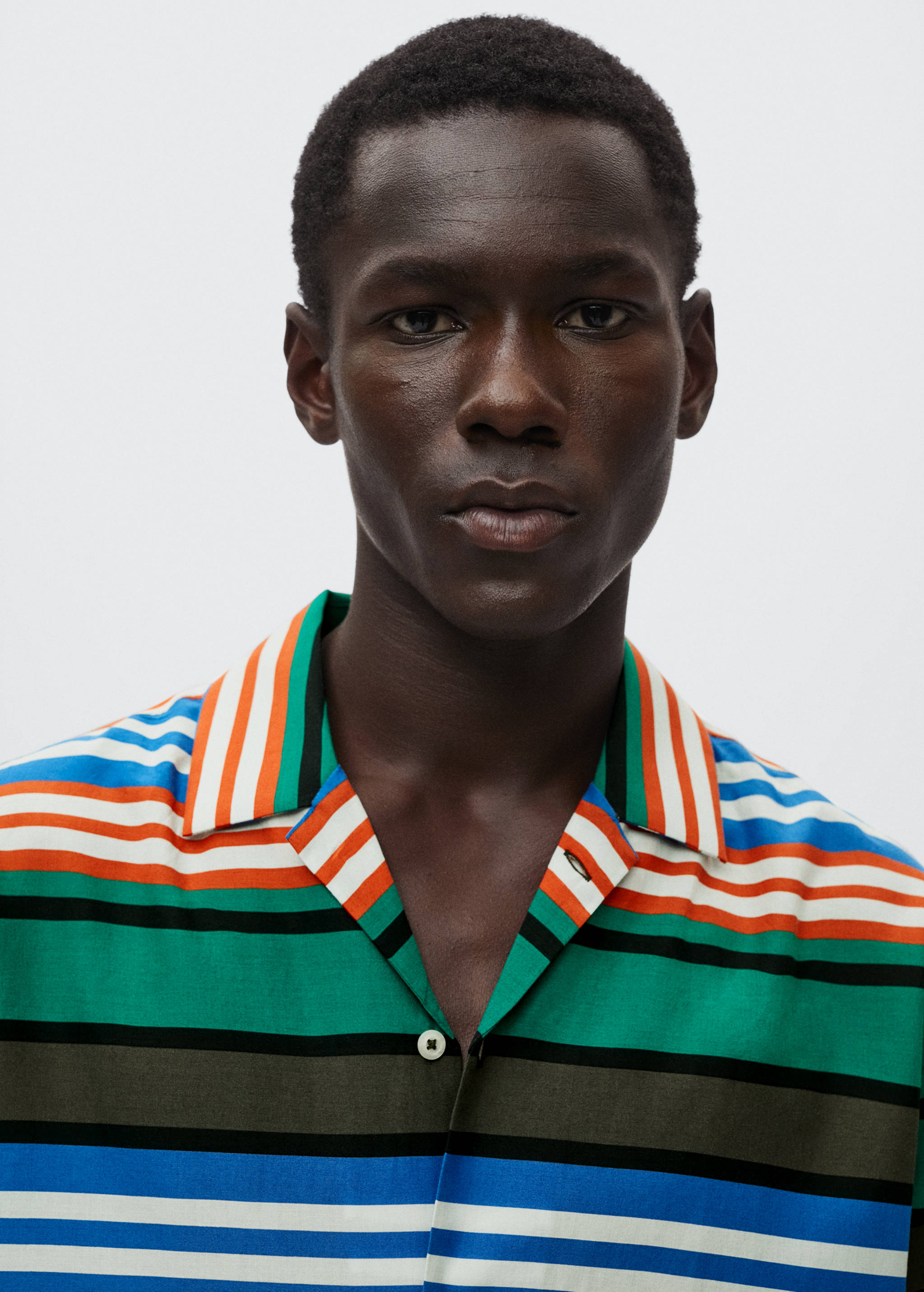 Splývavá pruhovaná košile - Detail zboží 1