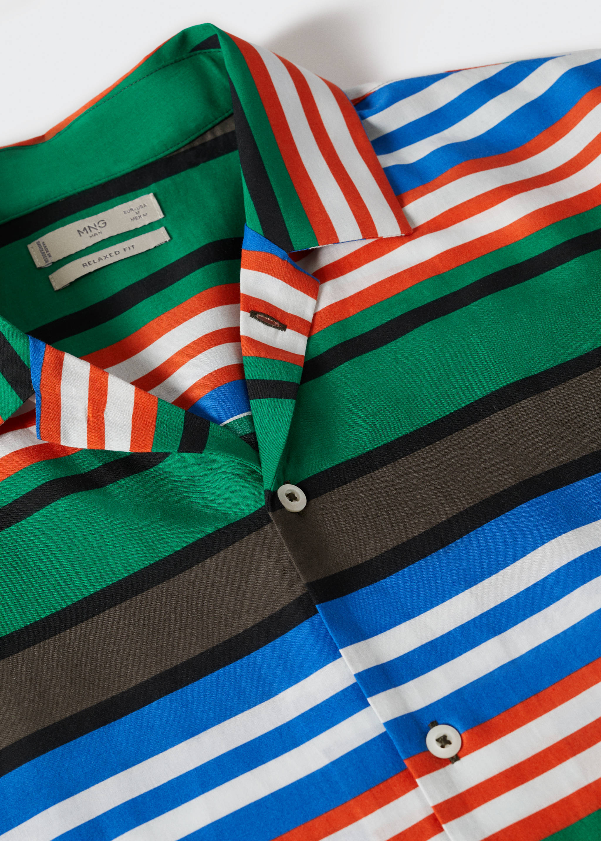 Splývavá pruhovaná košile - Detail zboží 8