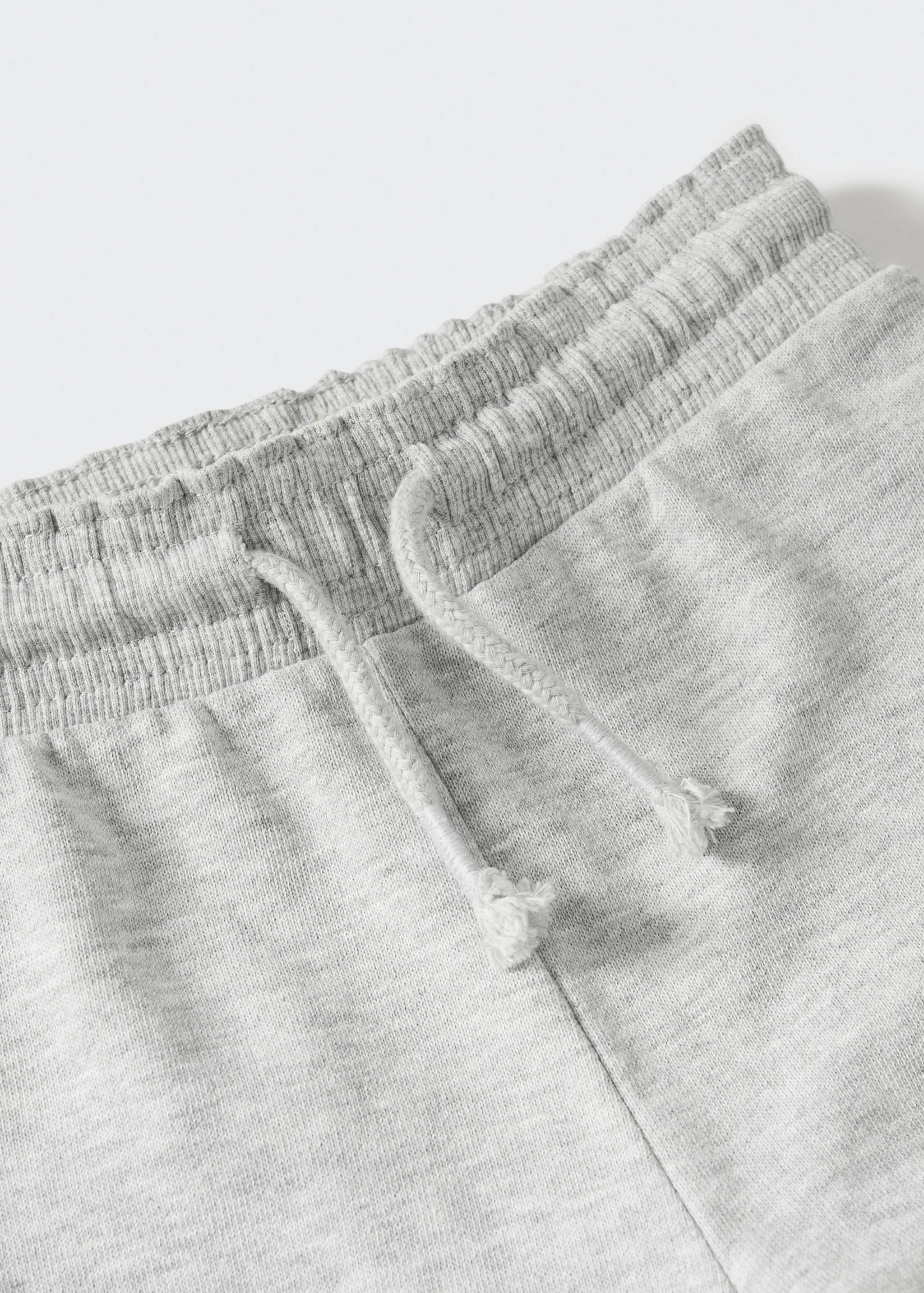Cotton jogger-style trousers - Details of the article 8