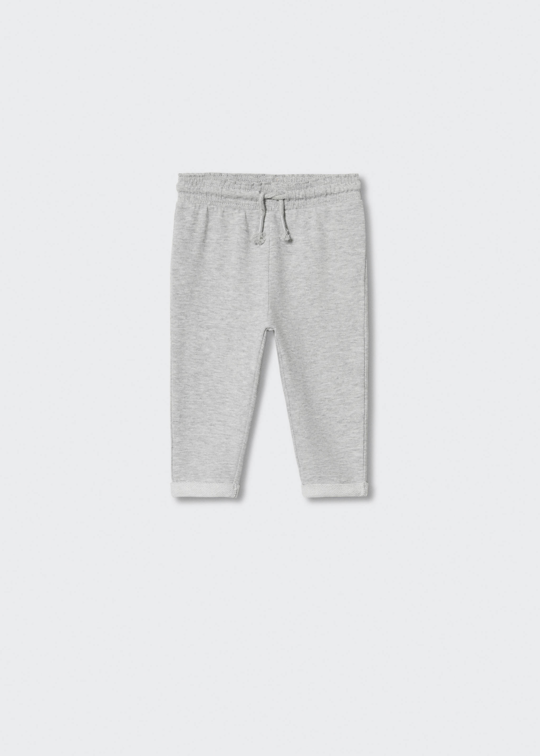 Cotton jogger-style trousers - Article without model