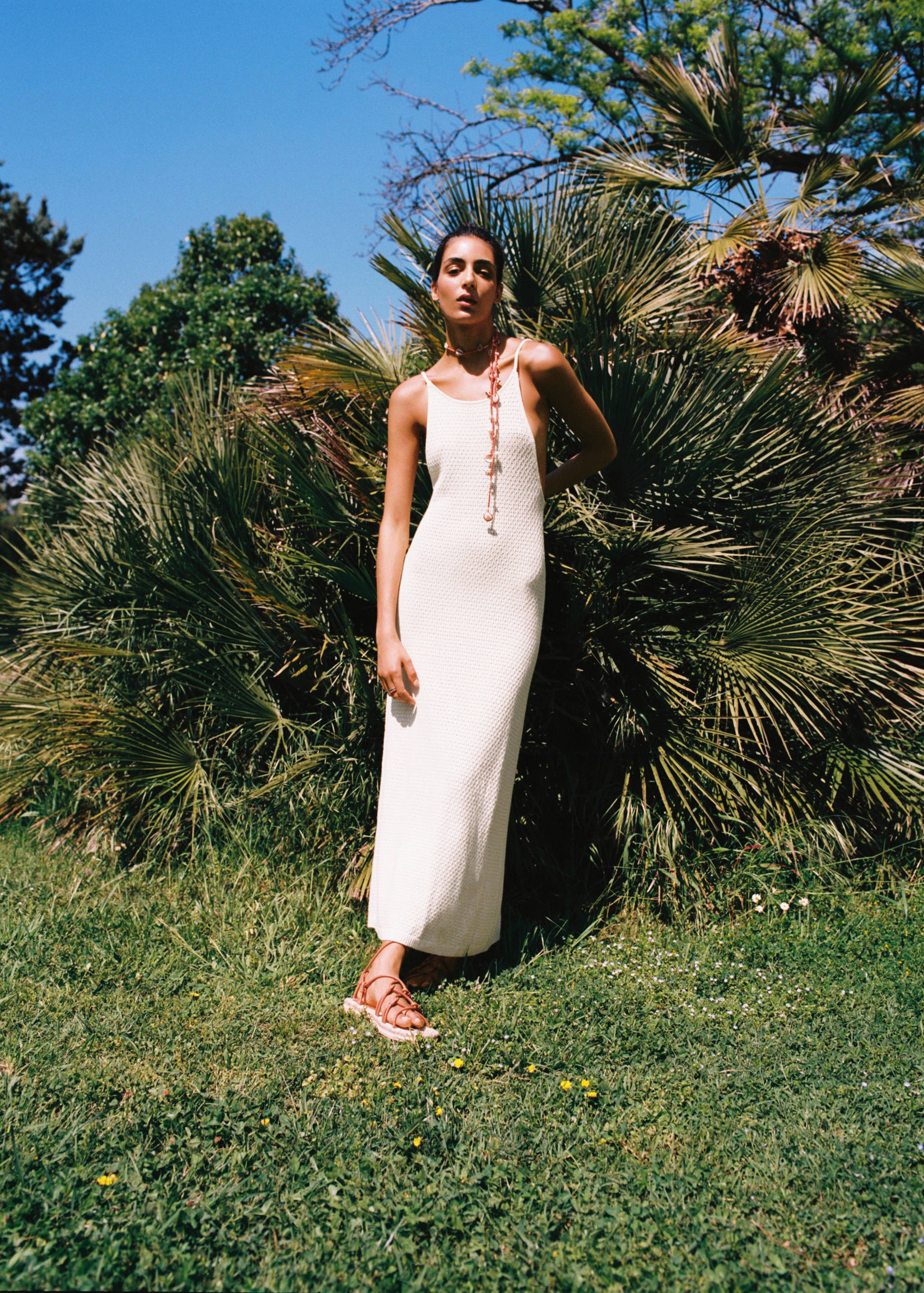 Gladiatorsandalen met touwzolen - Overzichtstekening