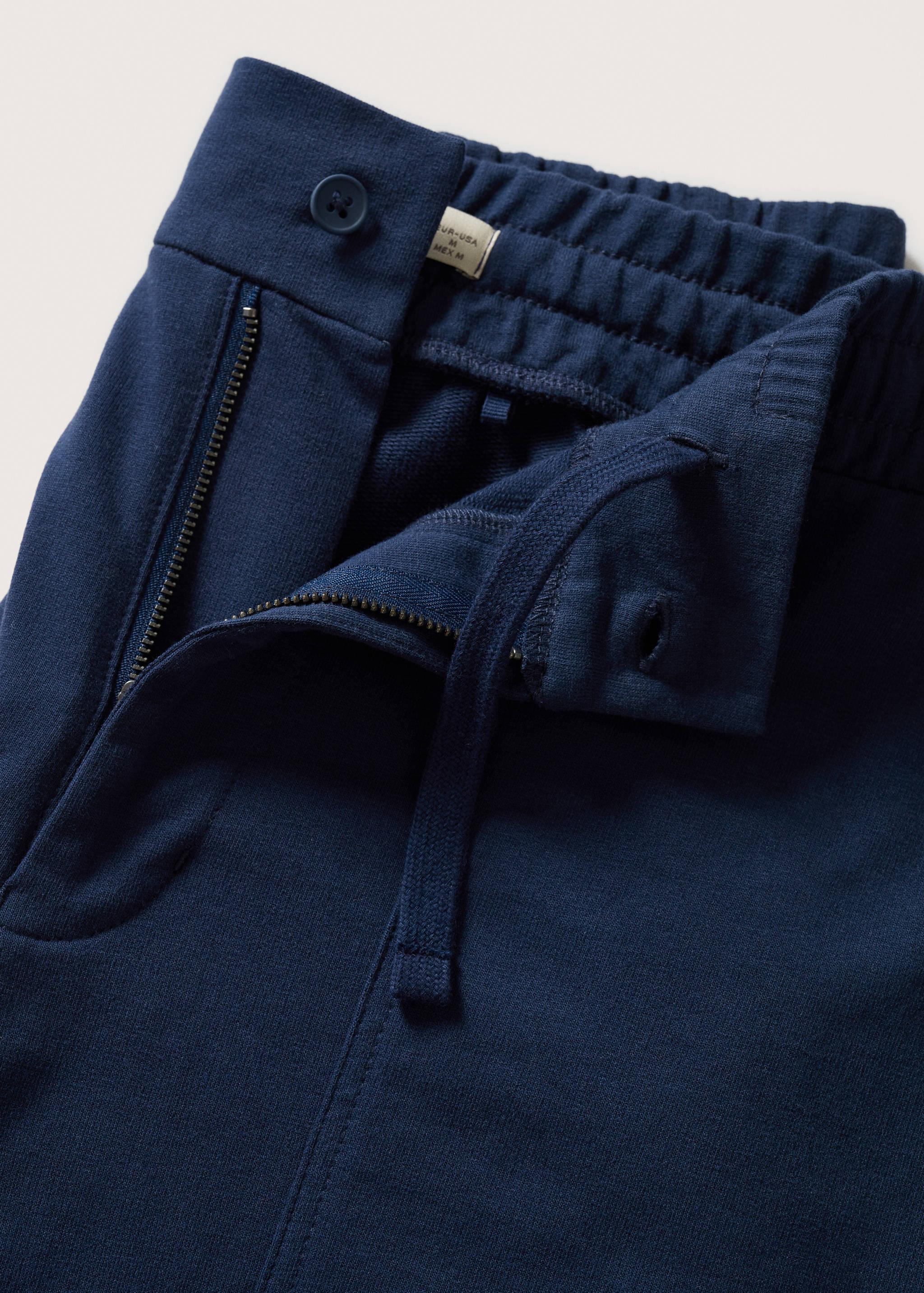 Jogger-Bermudas aus Baumwolle - Detail des Artikels 8