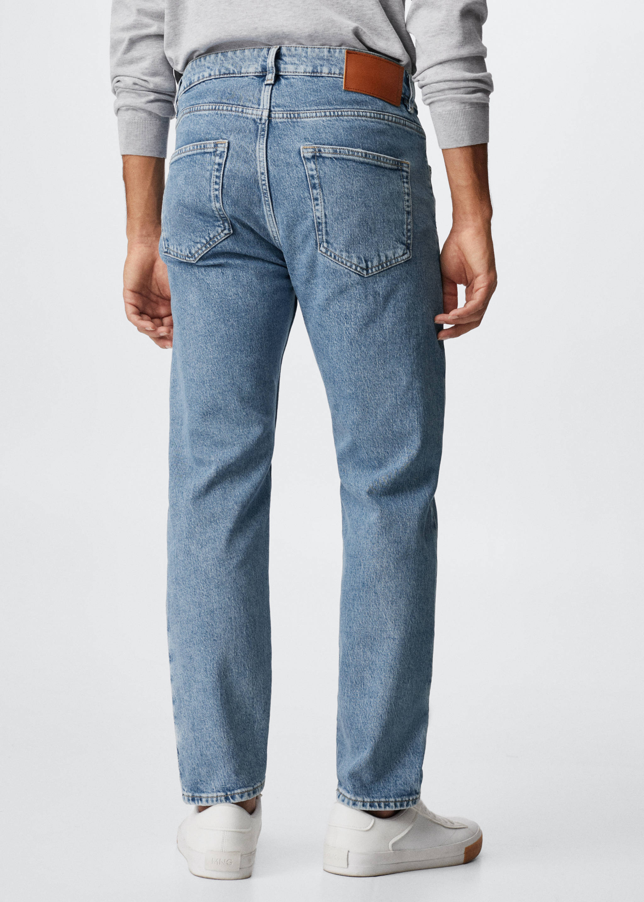 Tapered Jeans Ben in Cropped-Länge - Rückseite des Artikels