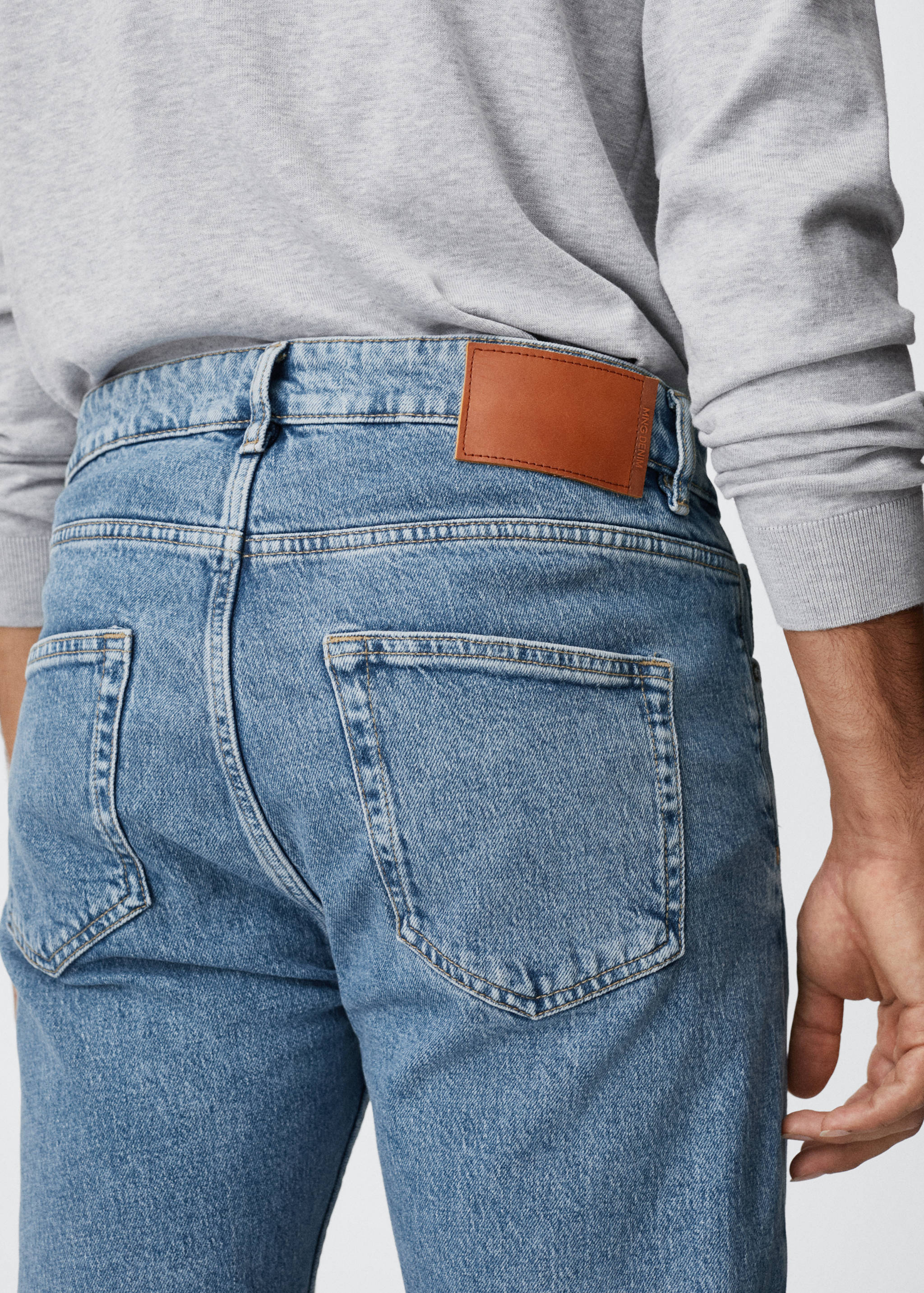 Tapered Jeans Ben in Cropped-Länge - Detail des Artikels 3