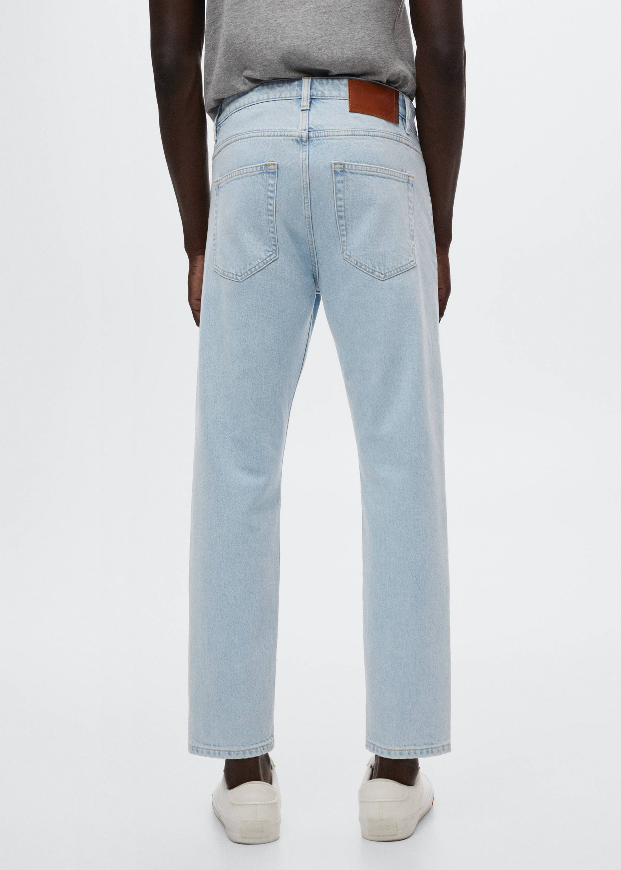 Tapered Jeans Ben in Cropped-Länge - Rückseite des Artikels
