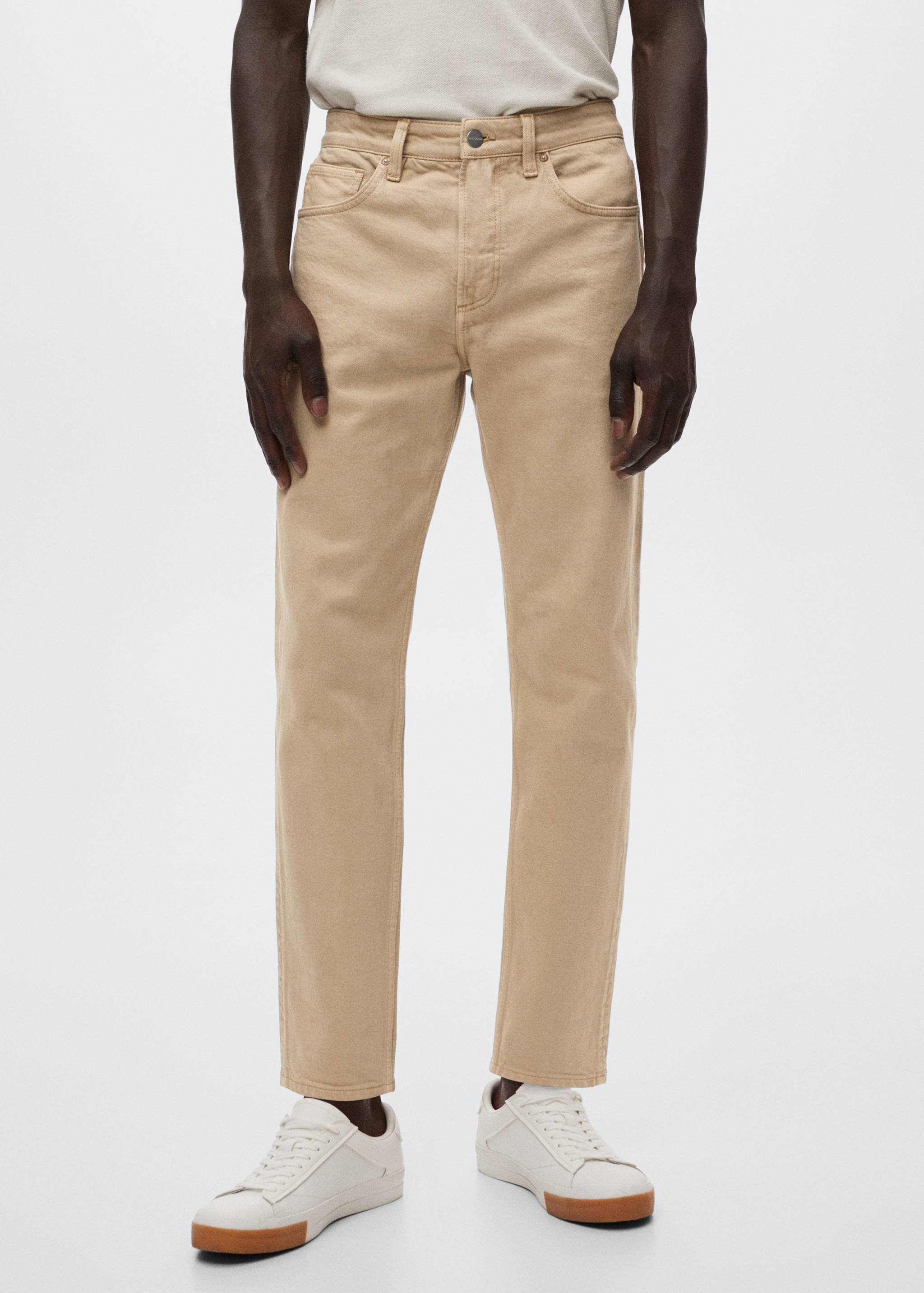 Tapered Jeans Ben in Cropped-Länge - Mittlere Ansicht