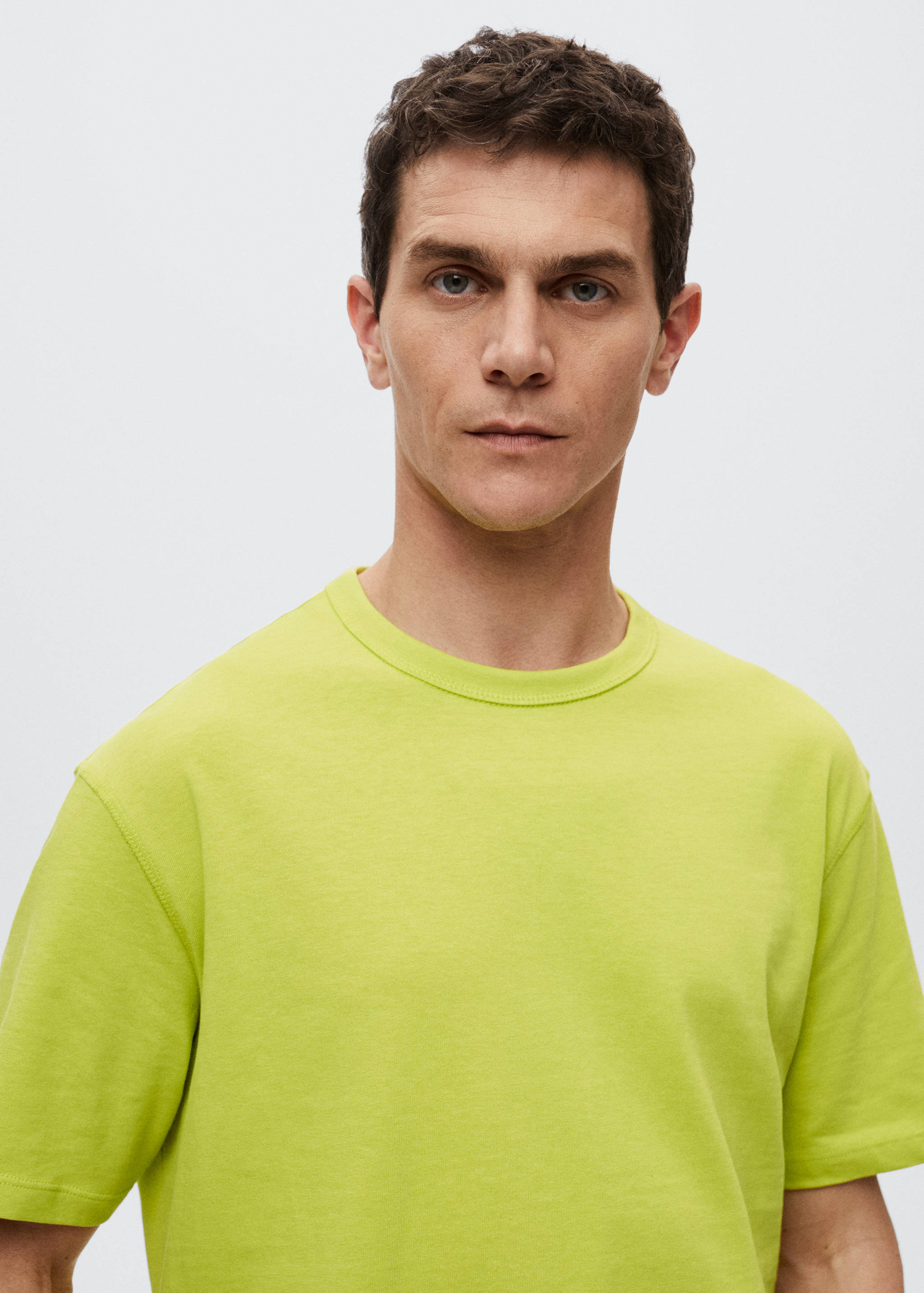Relaxed fit cotton t-shirt - Details of the article 1