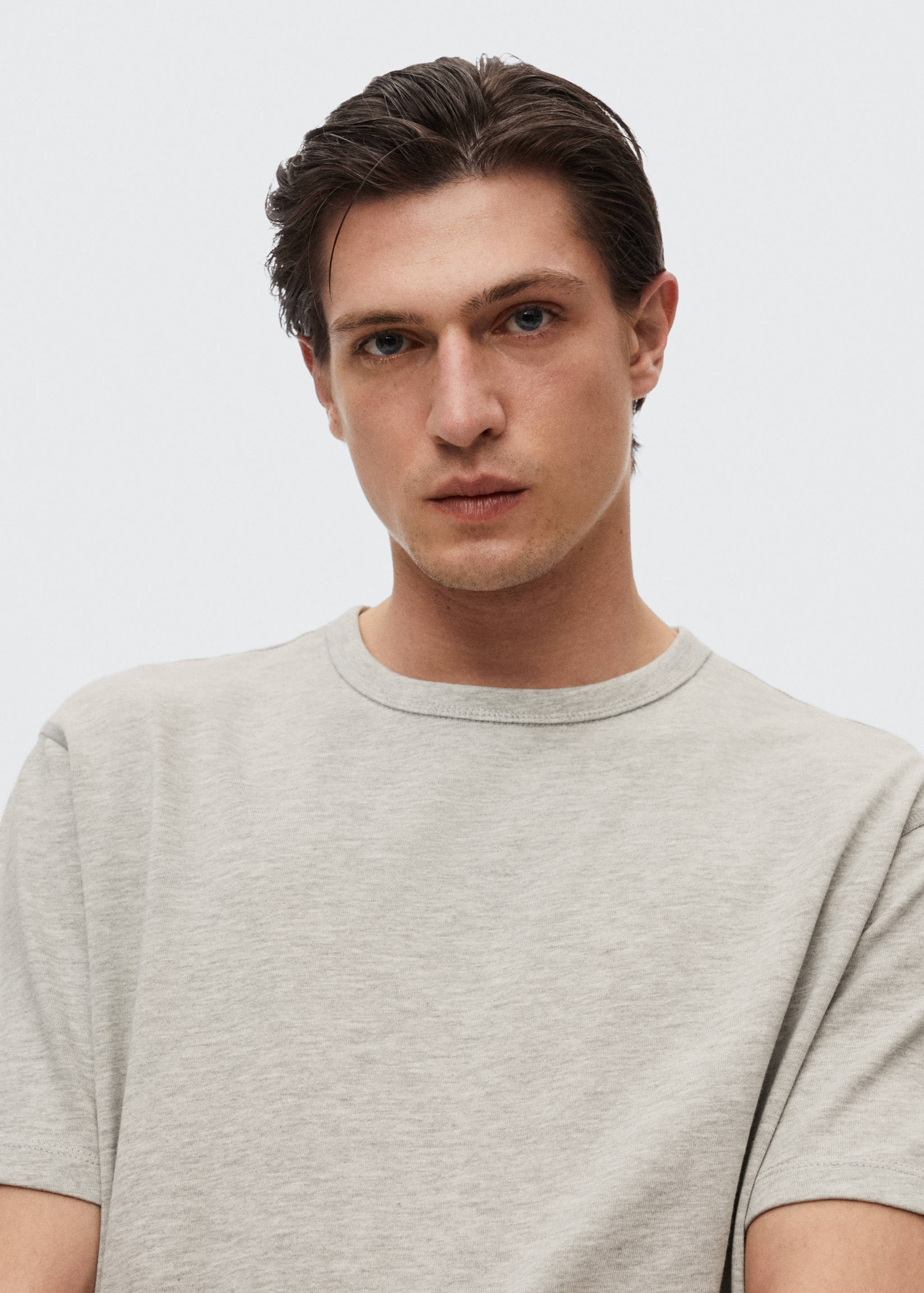 Relaxed fit cotton t-shirt - Details of the article 1