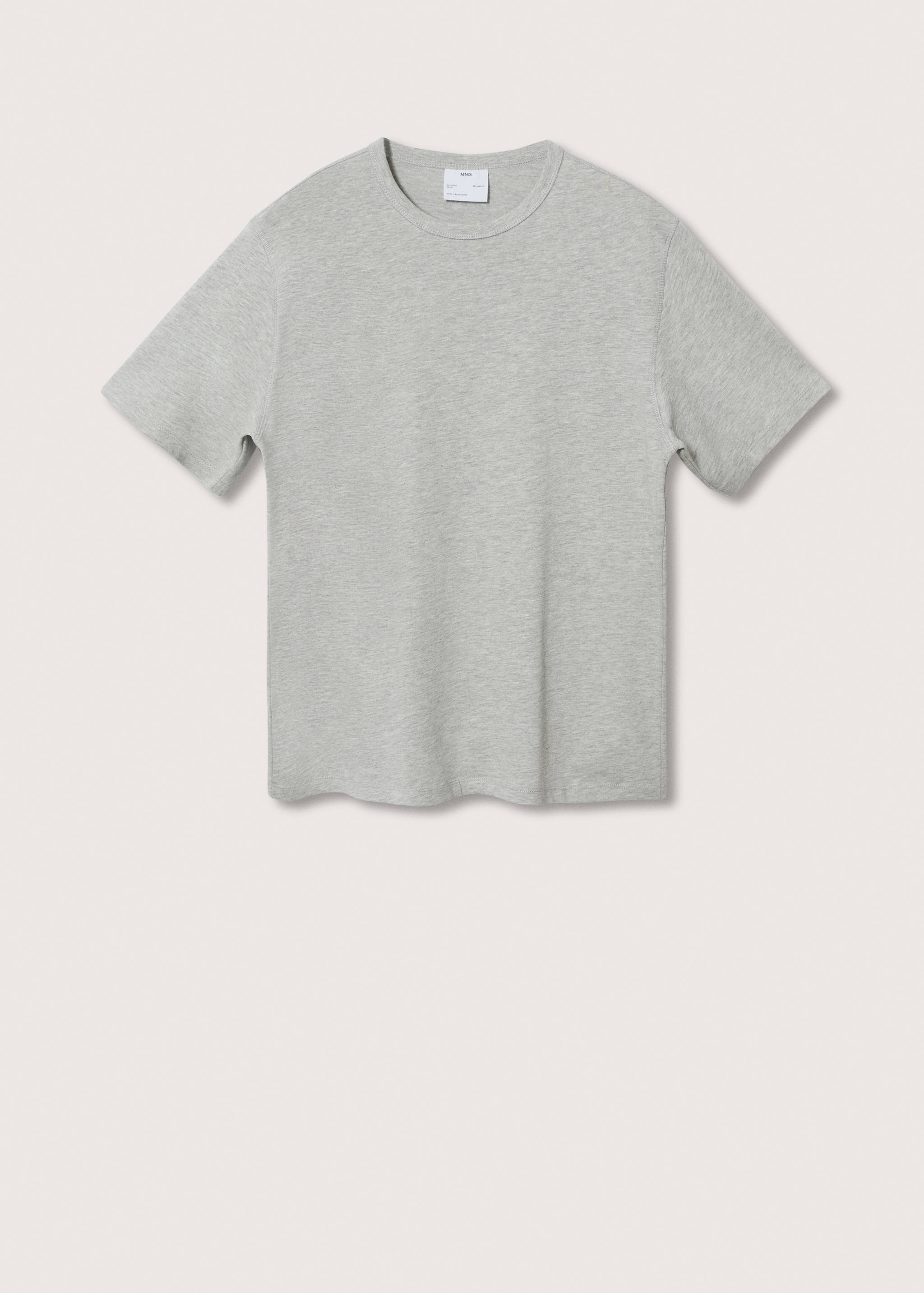 Relaxed fit cotton t-shirt - Article without model