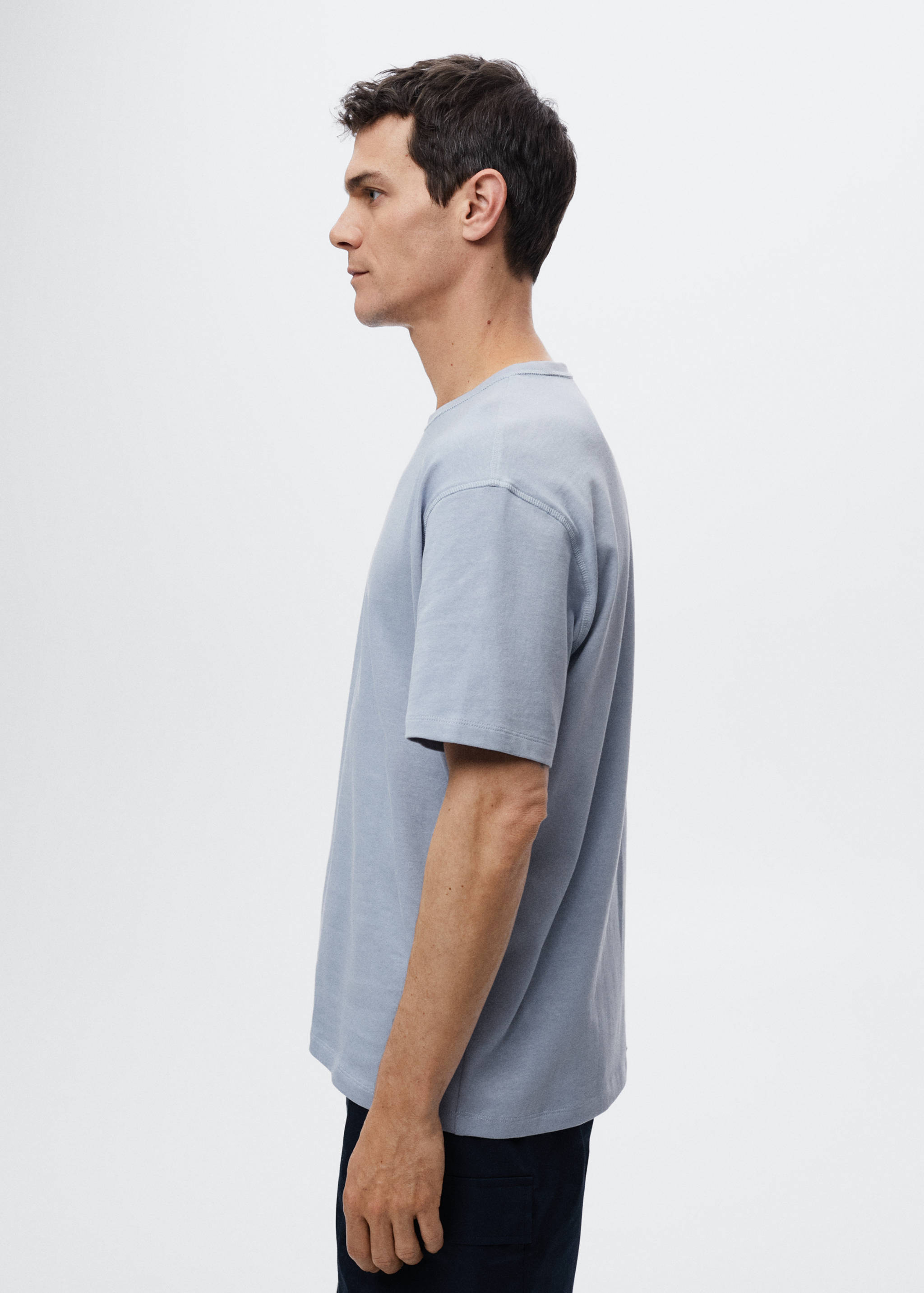Relaxed fit cotton t-shirt - Details of the article 2