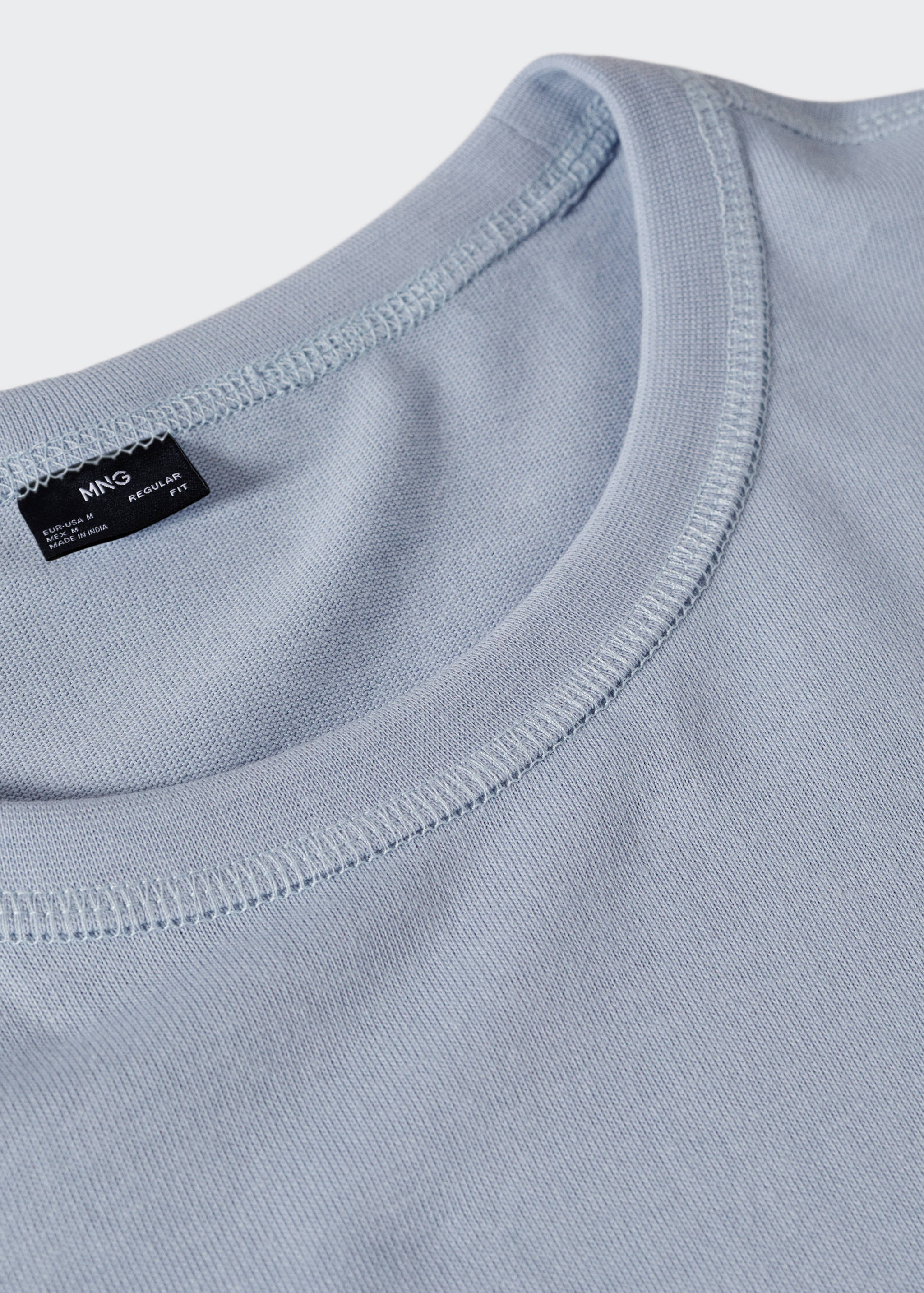 Relaxed fit cotton t-shirt - Details of the article 8
