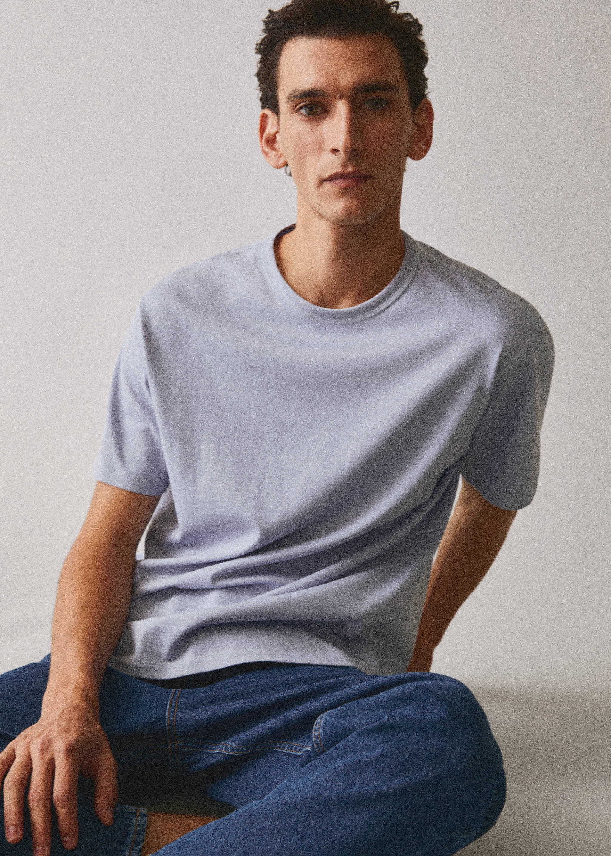 Relaxed fit cotton t-shirt - Details of the article 5