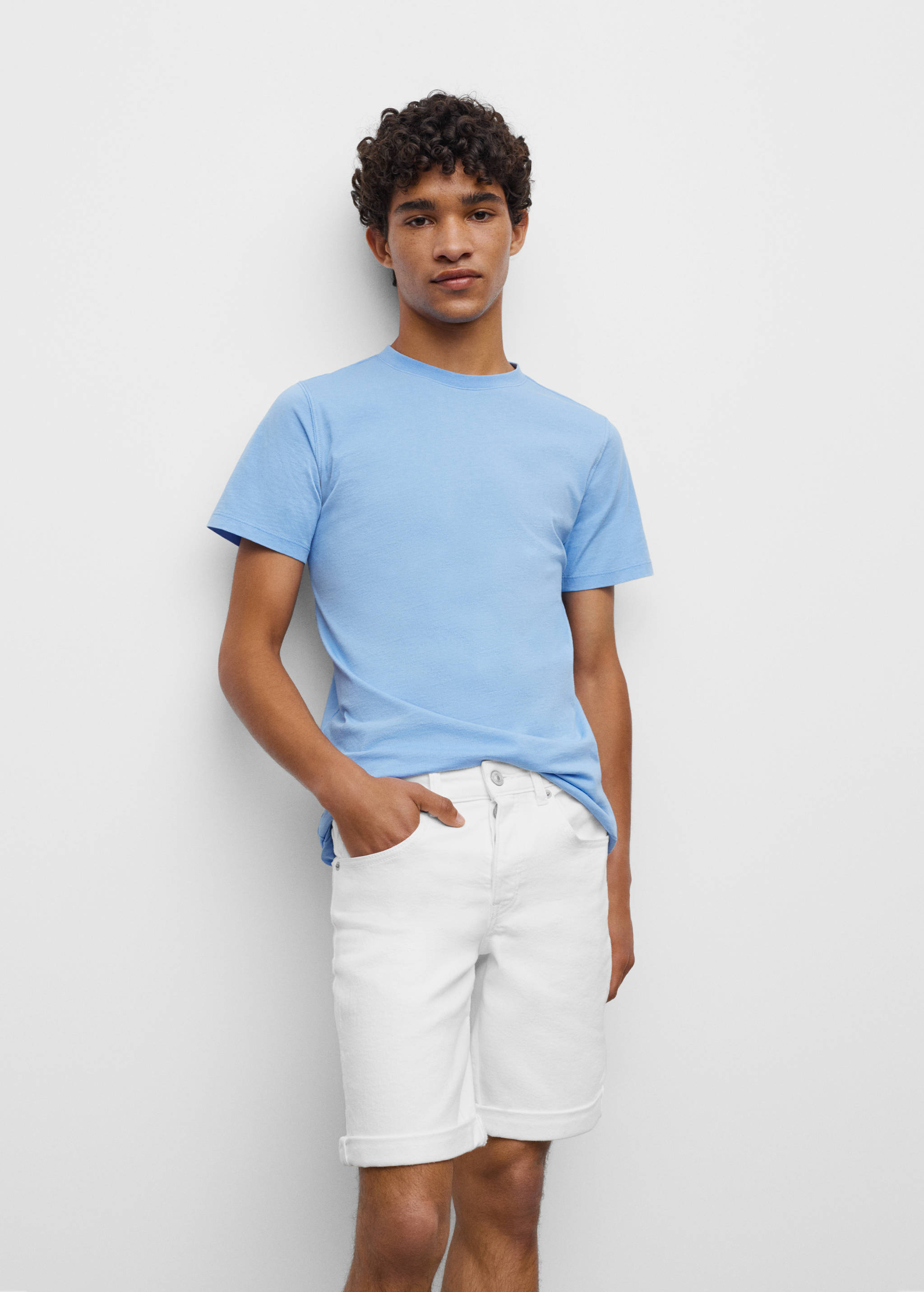 Bermudes denim cotó - Detall de l'article 2