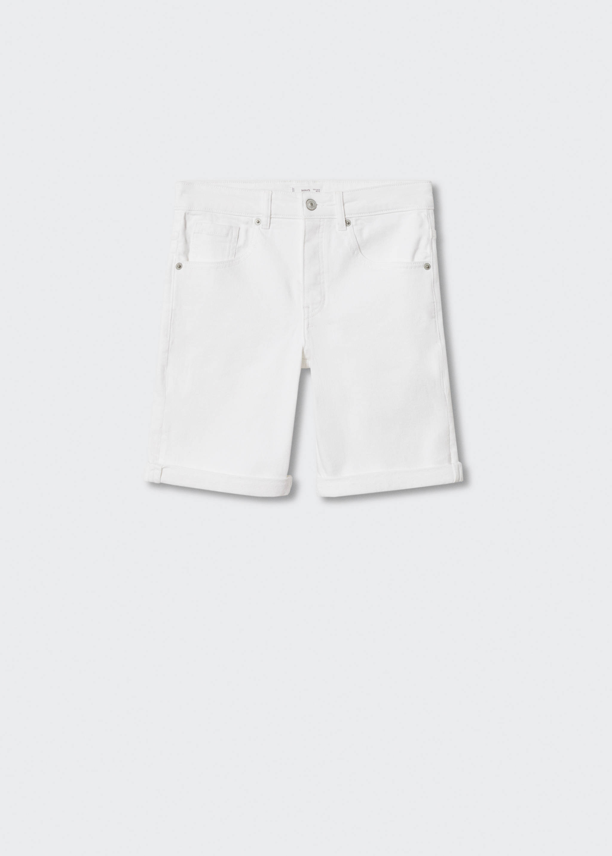 Bermudes denim cotó - Article sense model