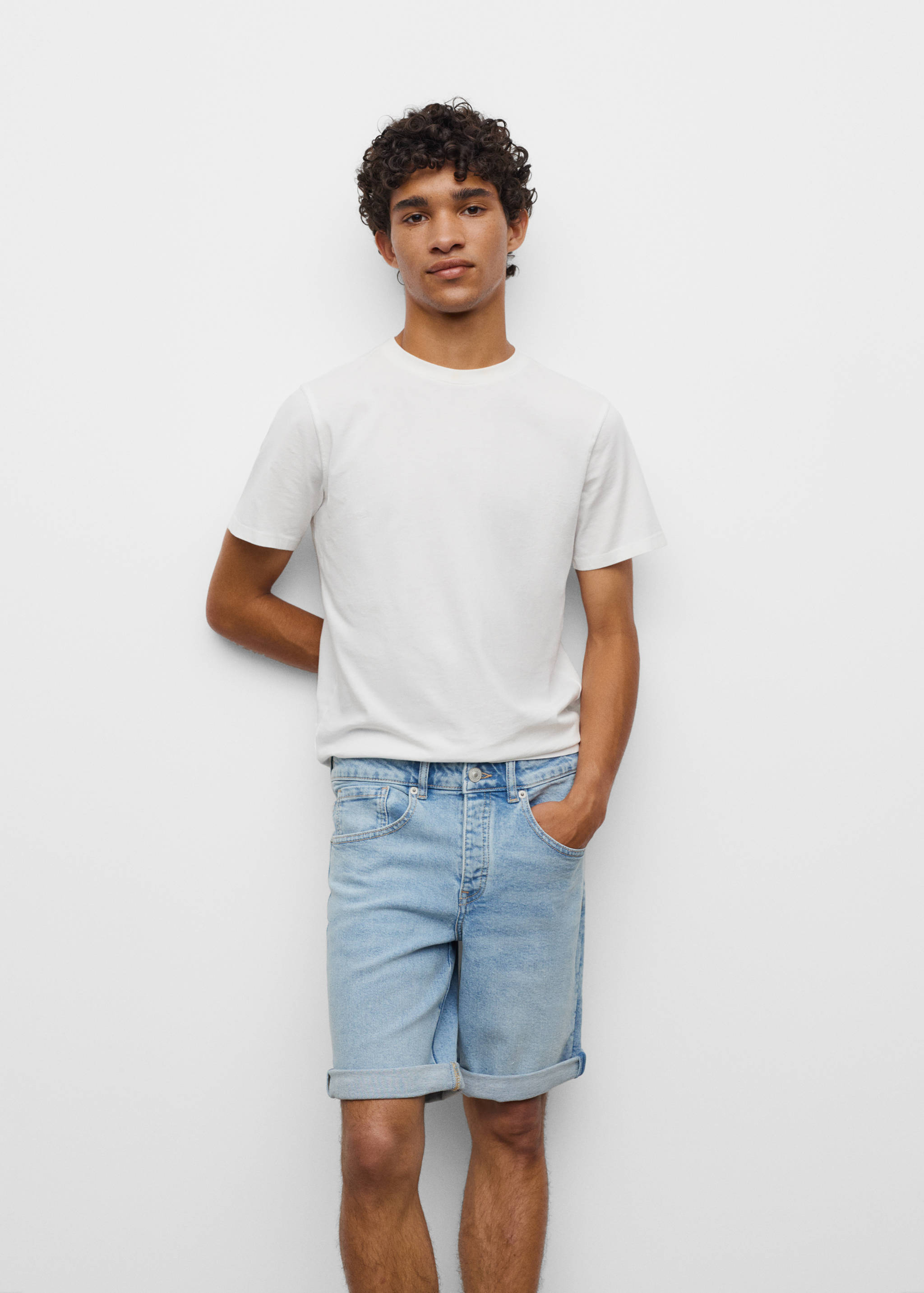 Bermudes denim cotó - Detall de l'article 2