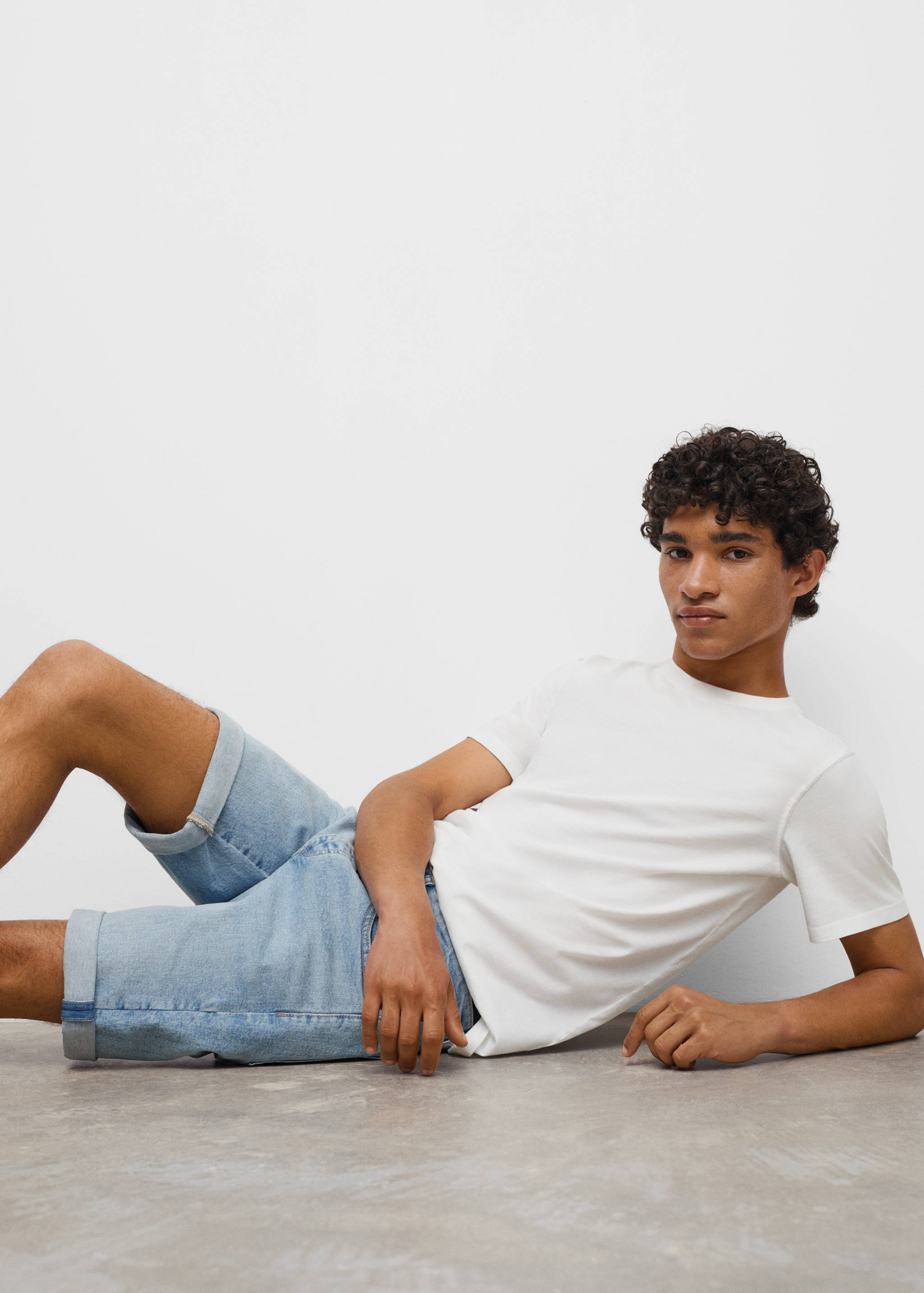 Bermudes denim cotó - Detall de l'article 3