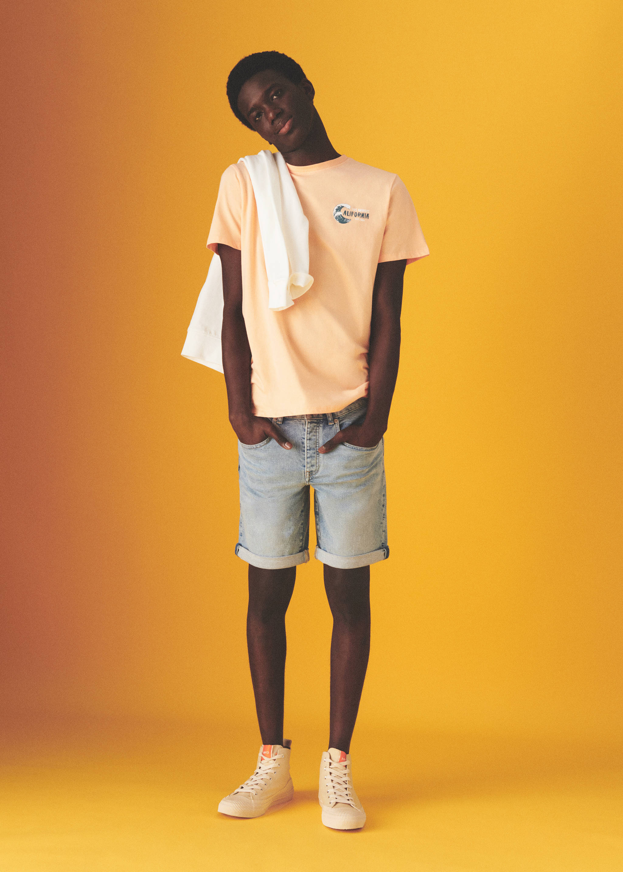 Bermudes denim cotó - Detall de l'article 5