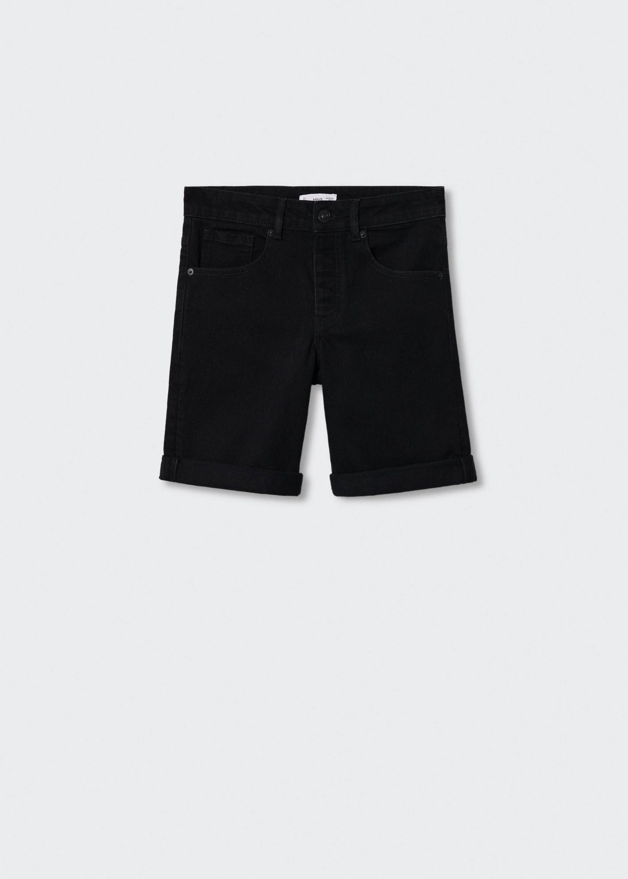 Bermudes denim cotó - Article sense model