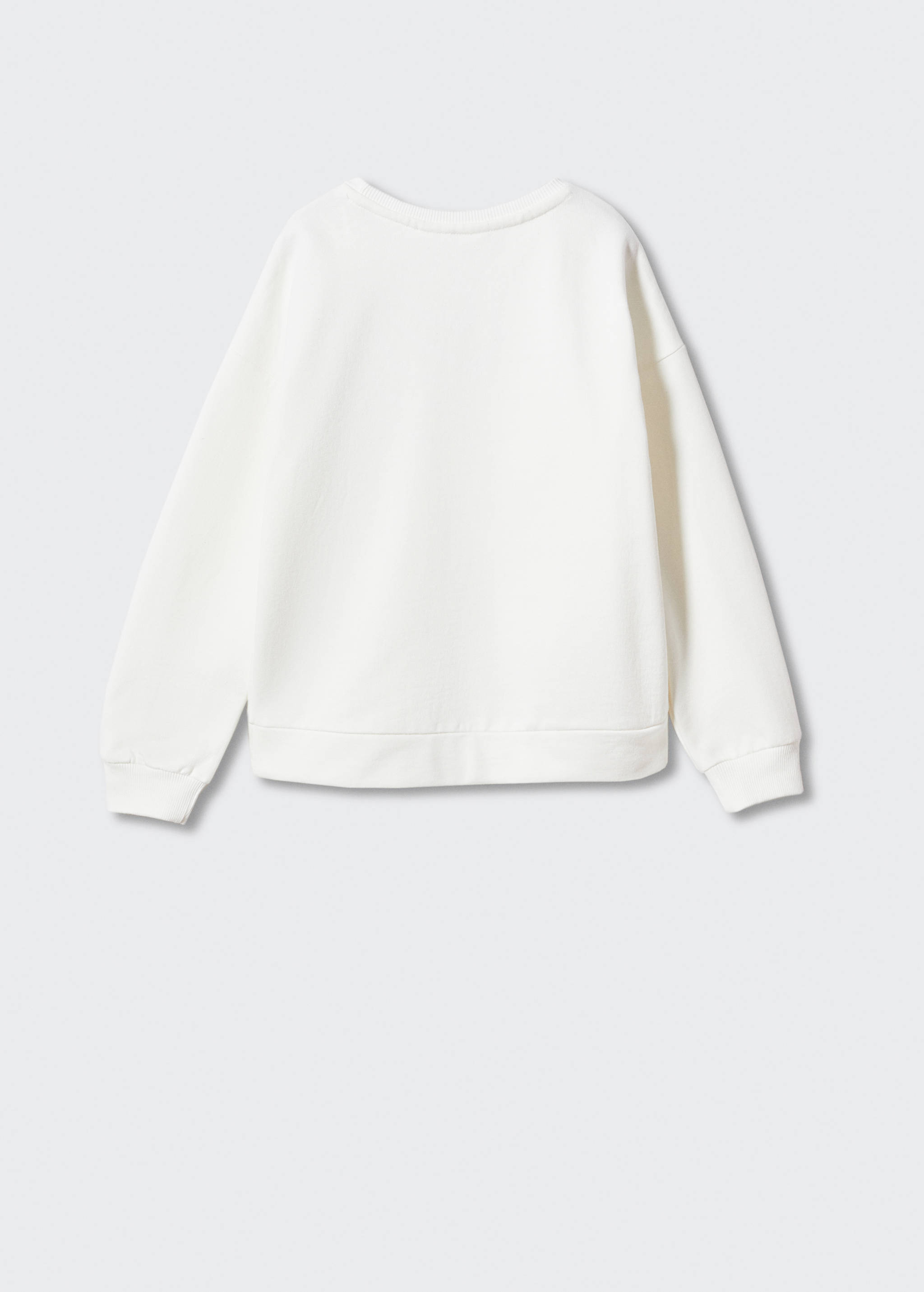 Sudadera estampado algodón - Reverso del artículo