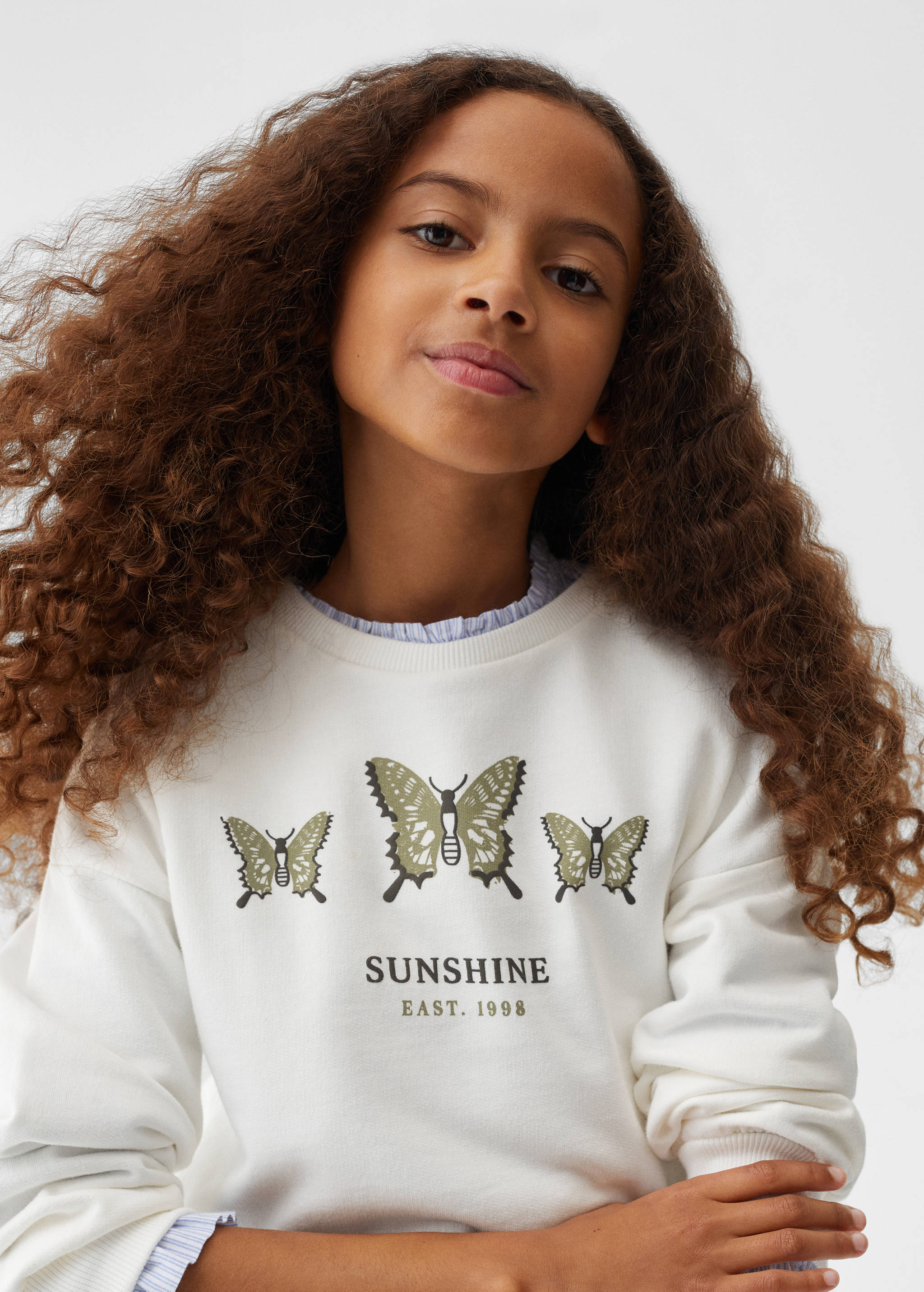 Sudadera estampado algodón - Detalle del artículo 1