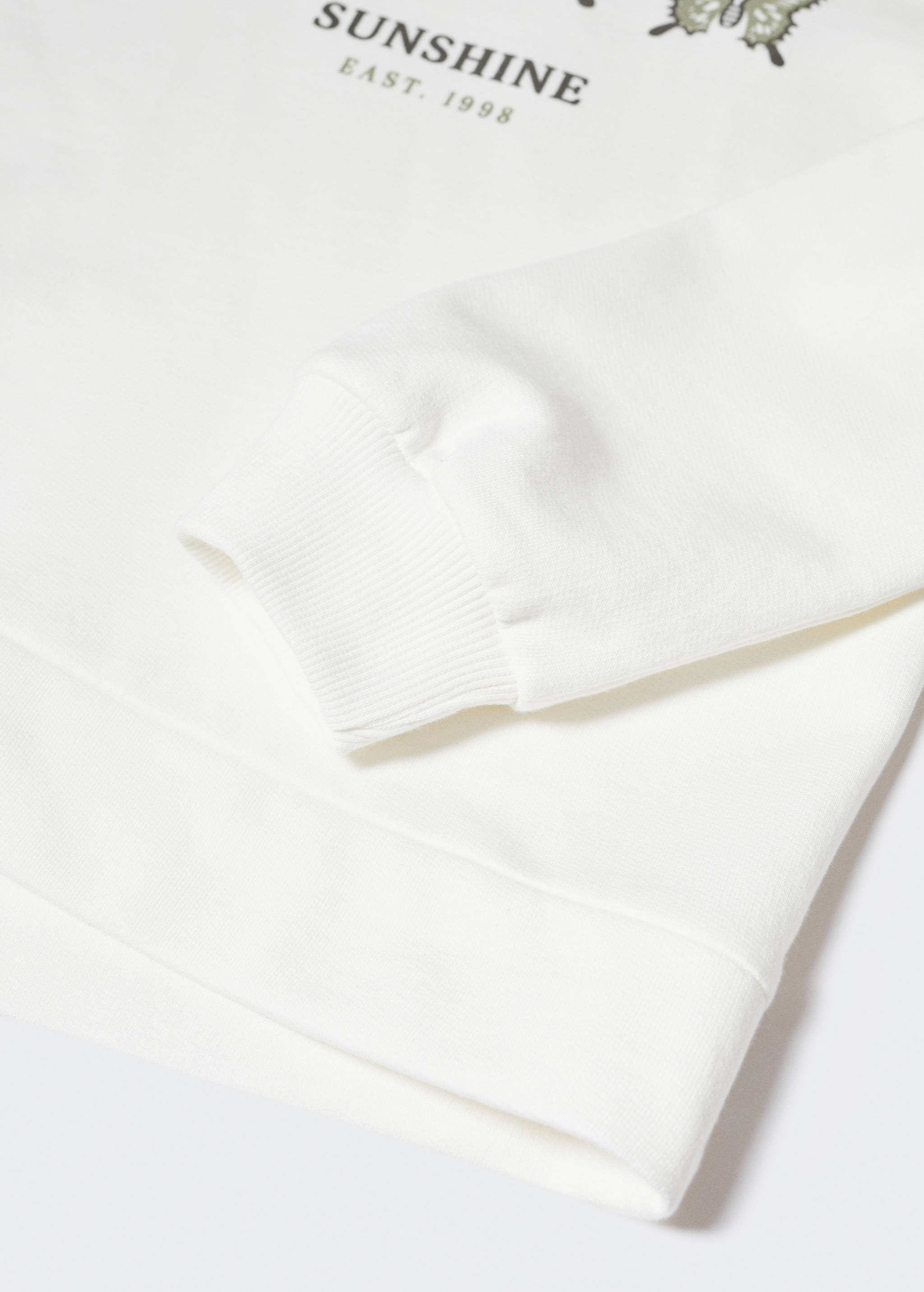 Sudadera estampado algodón - Detalle del artículo 8