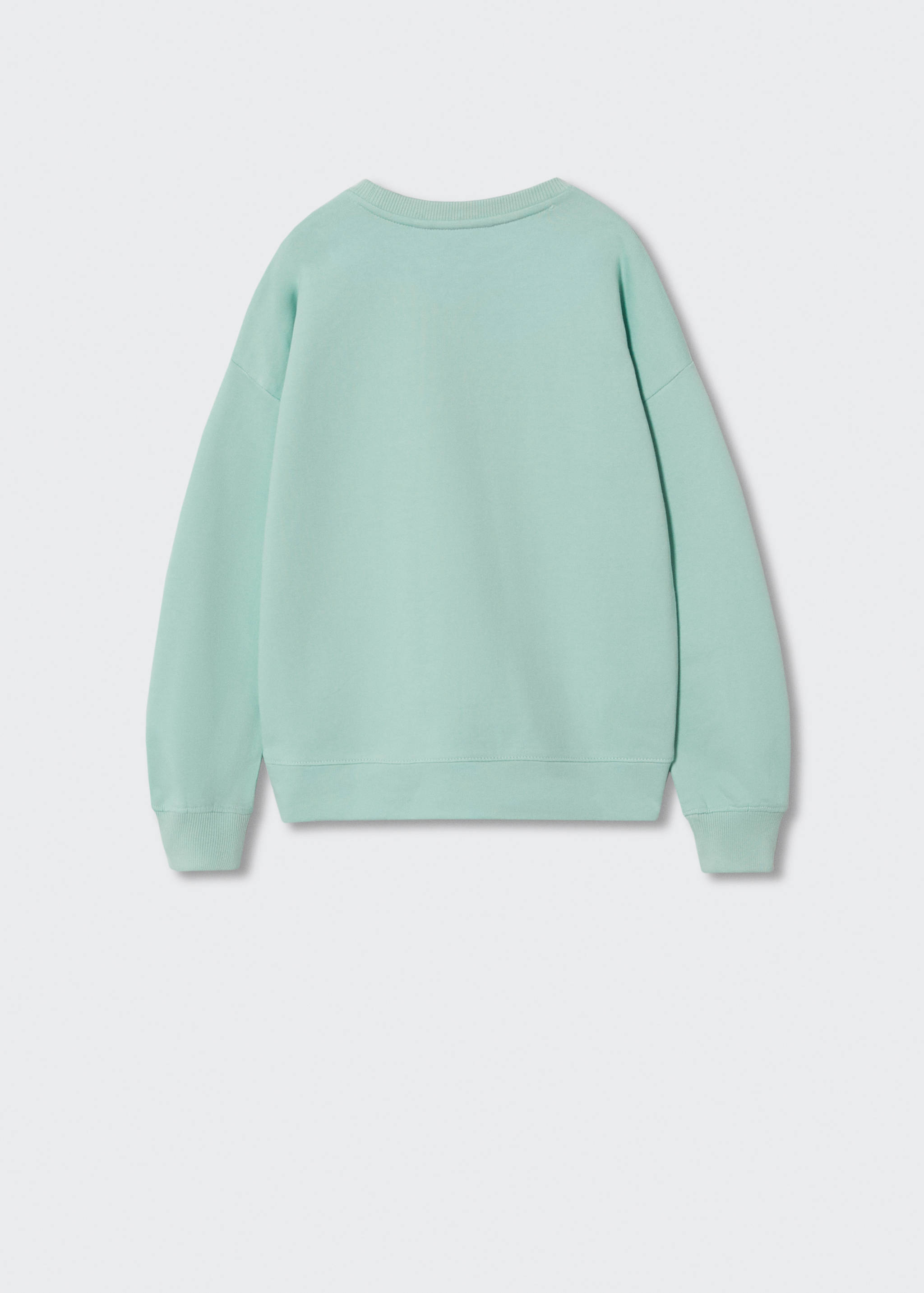 Sudadera estampado algodón - Reverso del artículo