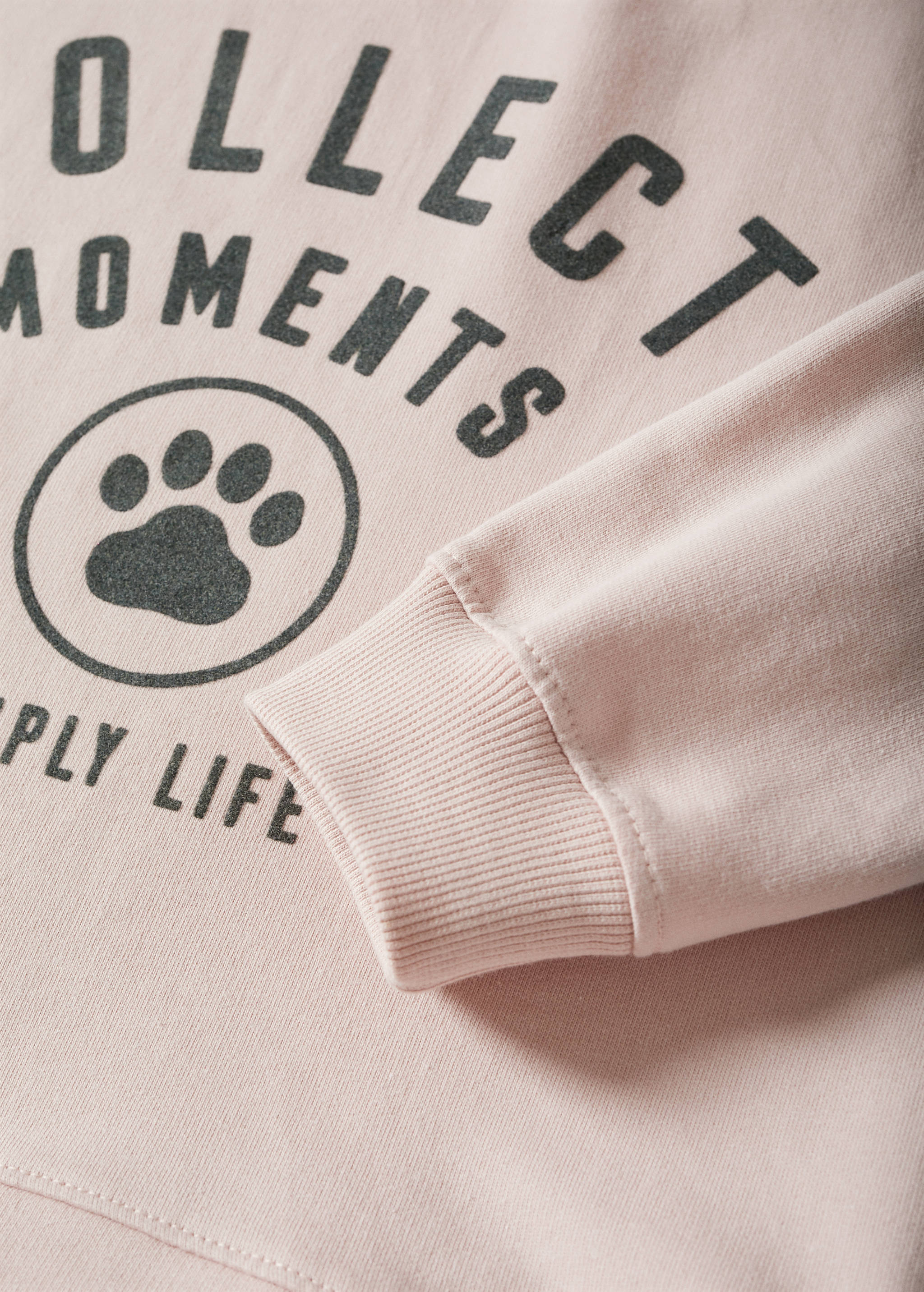 Sudadera estampado algodón - Detalle del artículo 8
