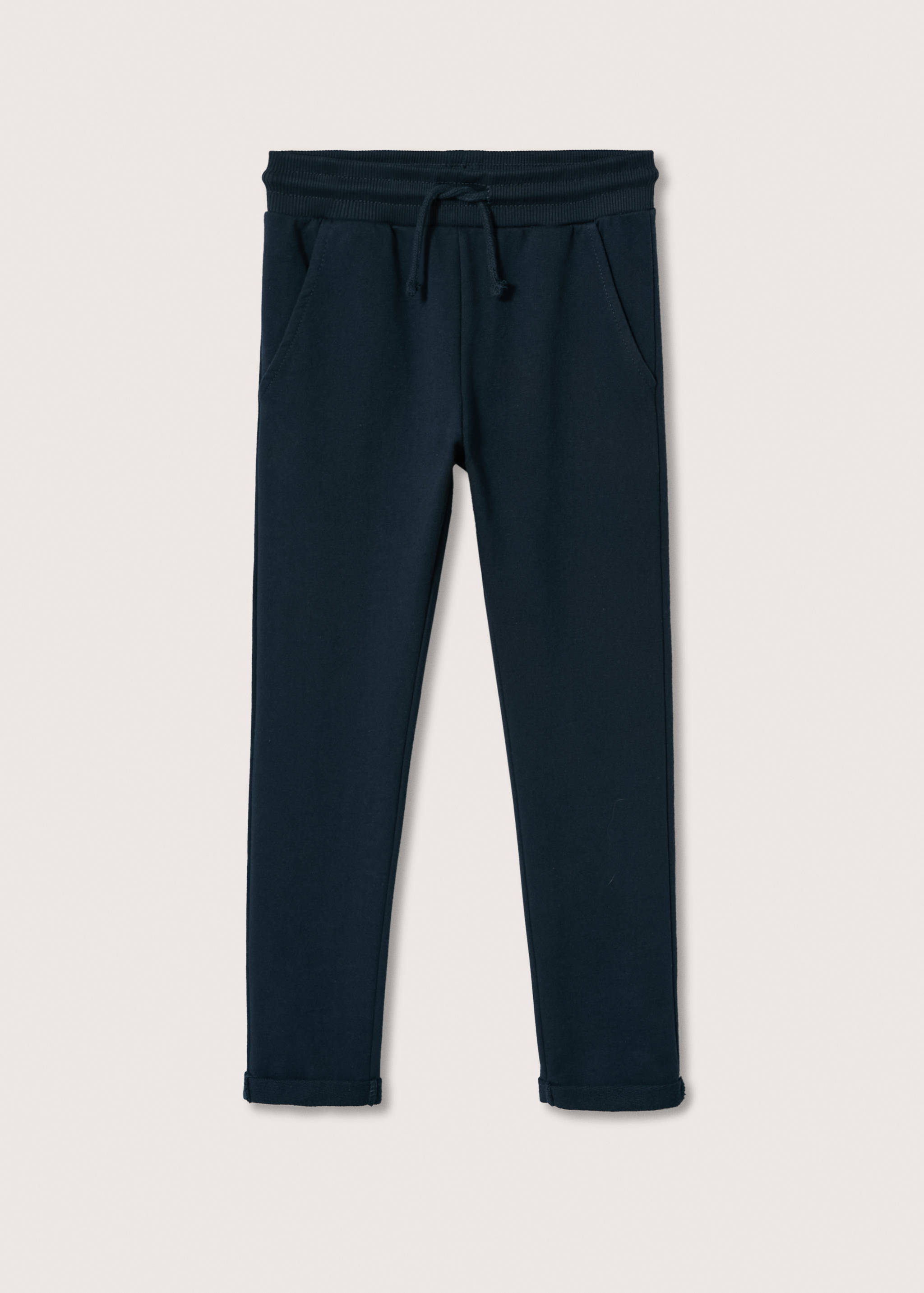 Cotton jogger-style trousers - Article without model