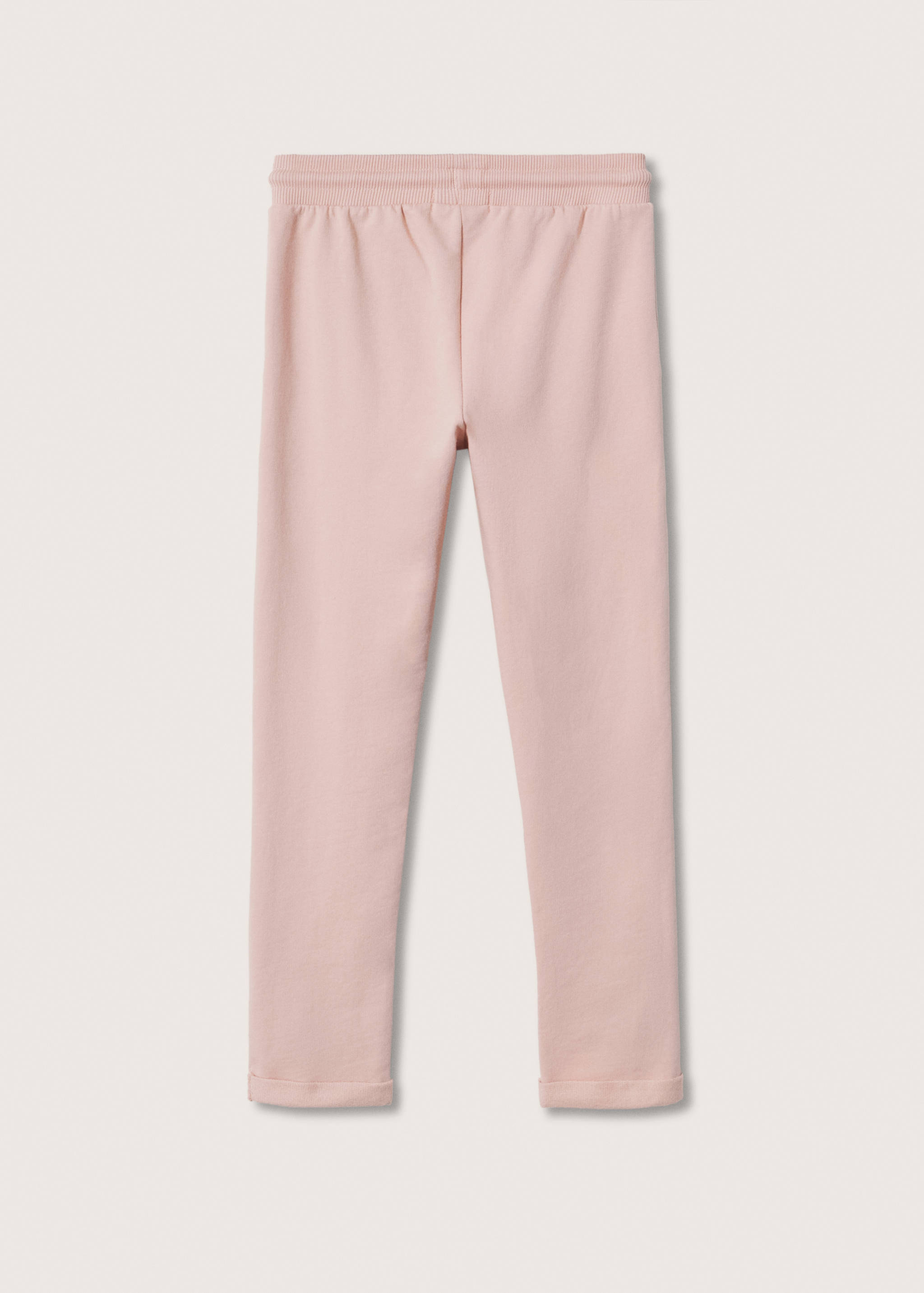 Cotton jogger-style trousers - Reverse of the article