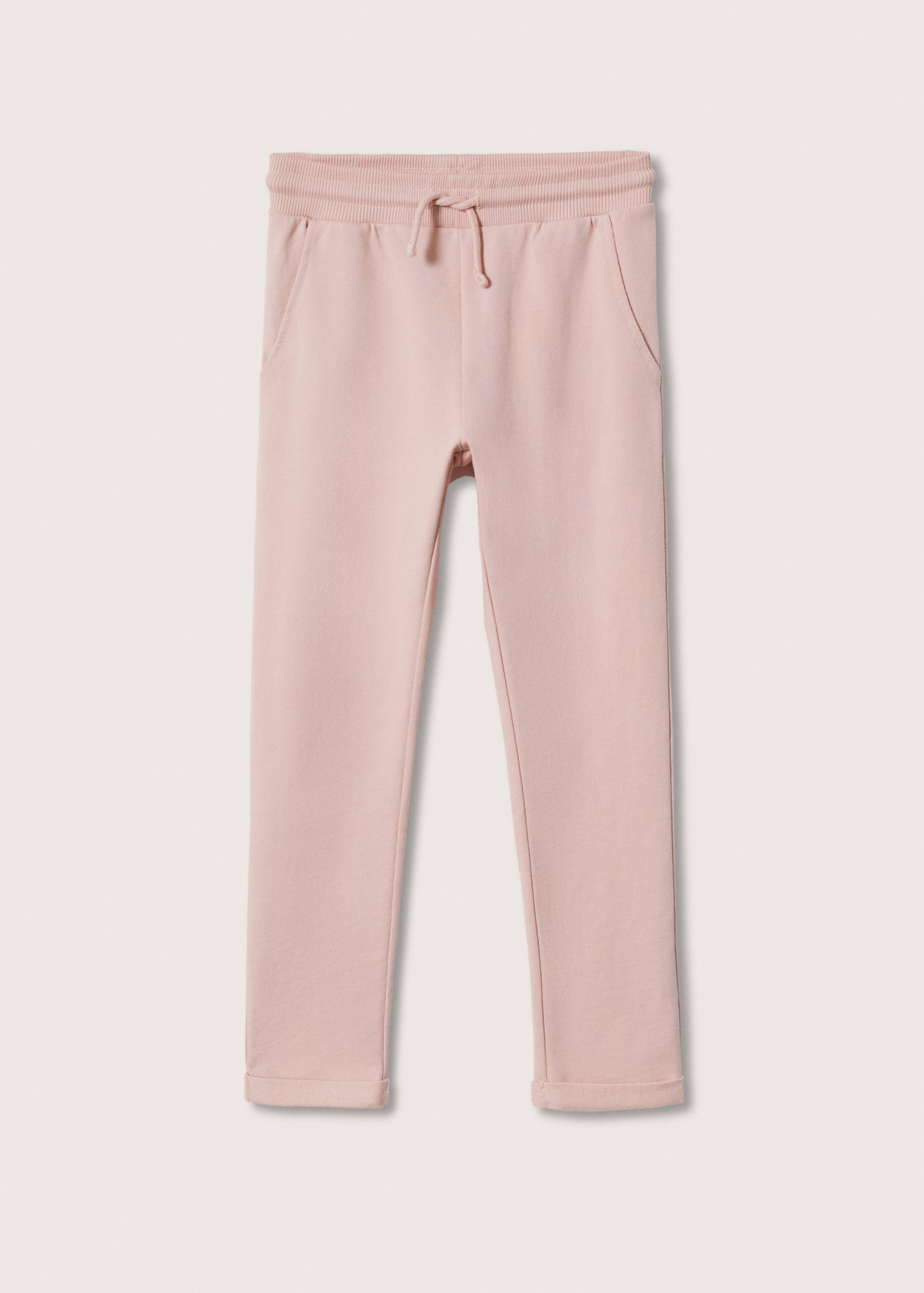 Cotton jogger-style trousers - Article without model
